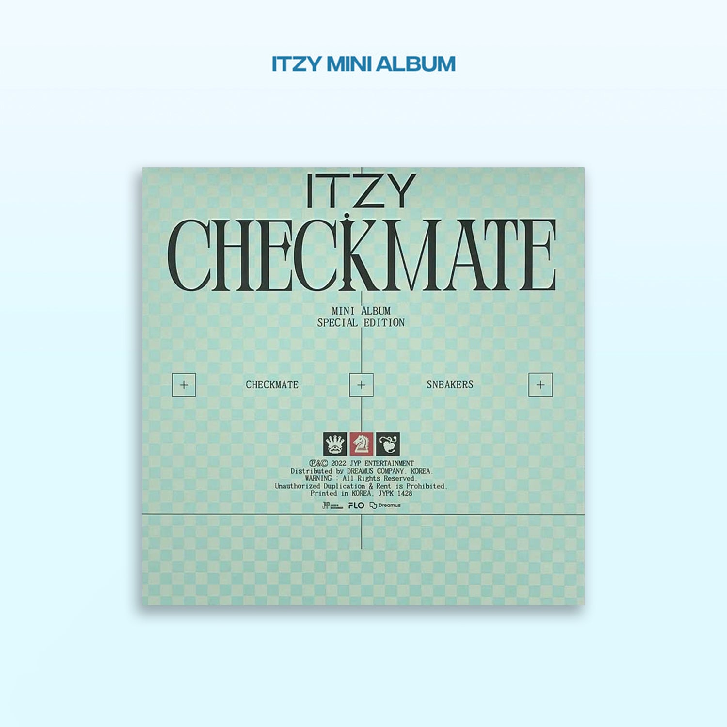 ITZY 'CHECKMATE' Special Edition Mini Album - K-Pop Music CD + Photobook + Exclusive Merchandise | Perfect for K-Pop Collectors, Gift for ITZY Fans, and Music Enthusiasts