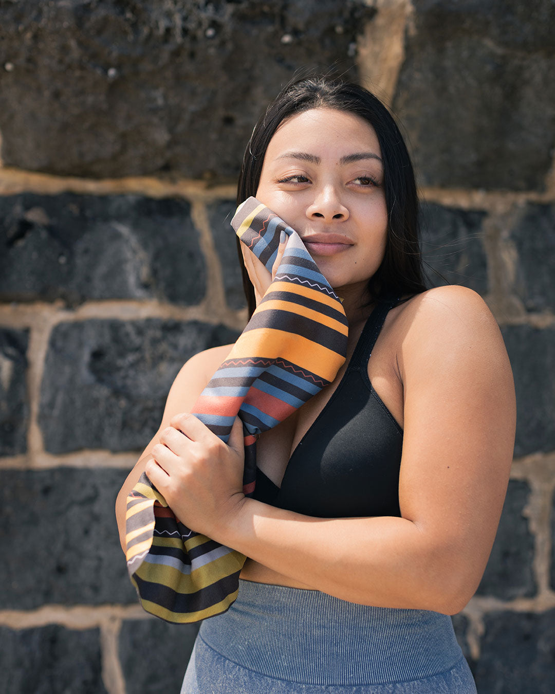 Eco-Friendly Yoga Towel for Hot Yoga, Pilates & Workouts - Non-Slip, Quick-Dry & Sustainable - Perfect for Gym, Home & Travel Use