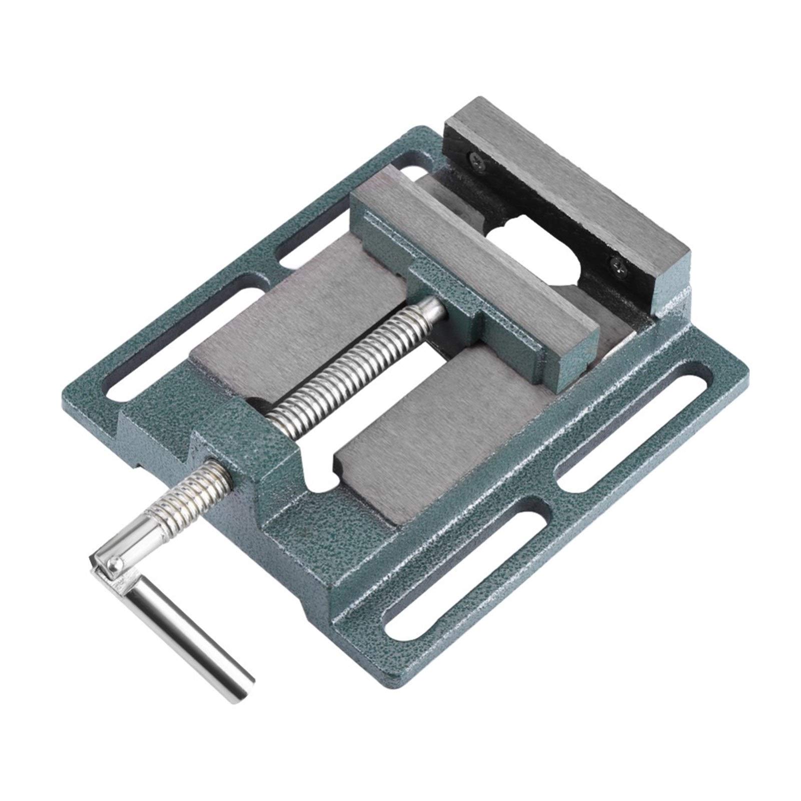 Flygogo Heavy Duty 4-Inch Drill Press Vise - Milling Machine Clamp for Precision Drilling, Metalworking & Machinery Maintenance | Workshop & DIY Projects