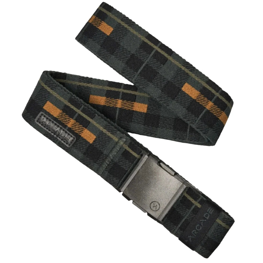2024 Arcade Plaid Stretch Belt - Adjustable Waistband for Men & Women | Perfect for Gaming, Cosplay & Casual Outfits