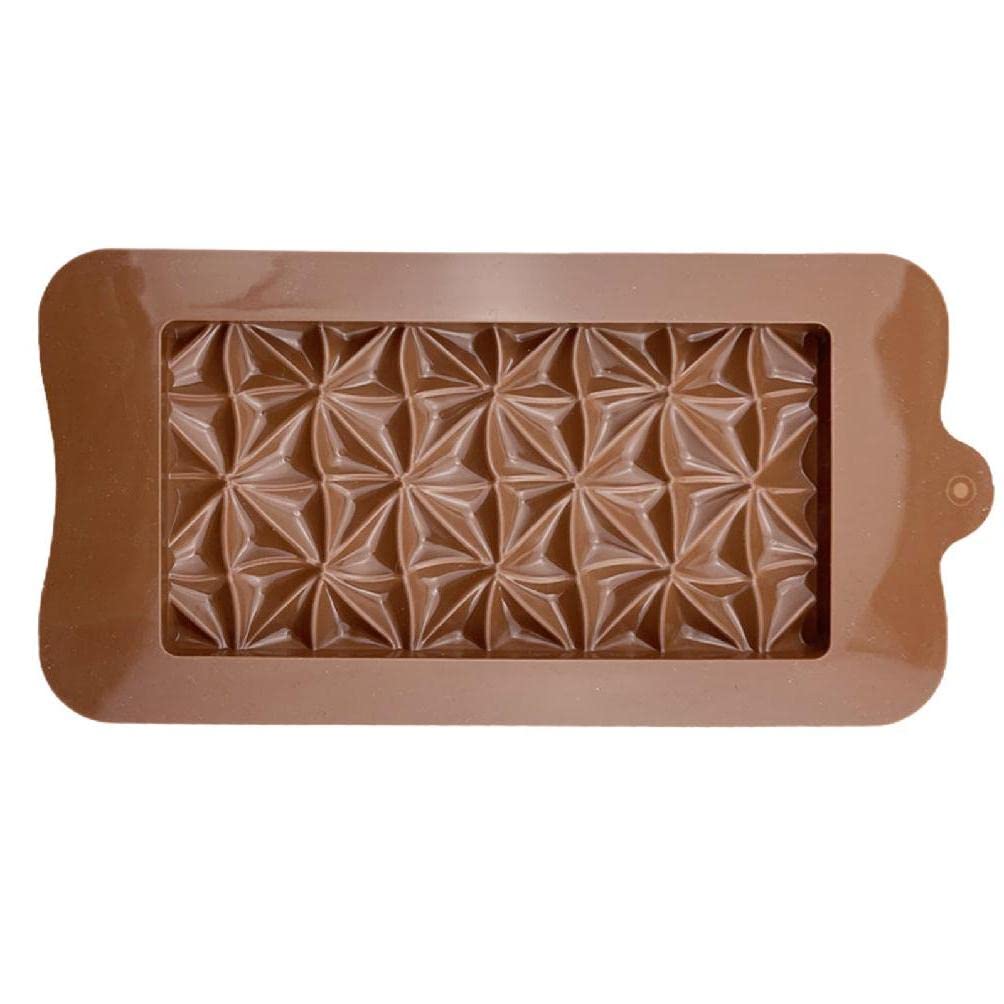 Premium 1-Piece Silicone Chocolate Mold - Cross Pattern 3D Jelly Pudding Gummy Candy Molds (Food Grade, BPA Free) for Easter, Baking, Party Treats & DIY Desserts - Large & Small Sizes Available