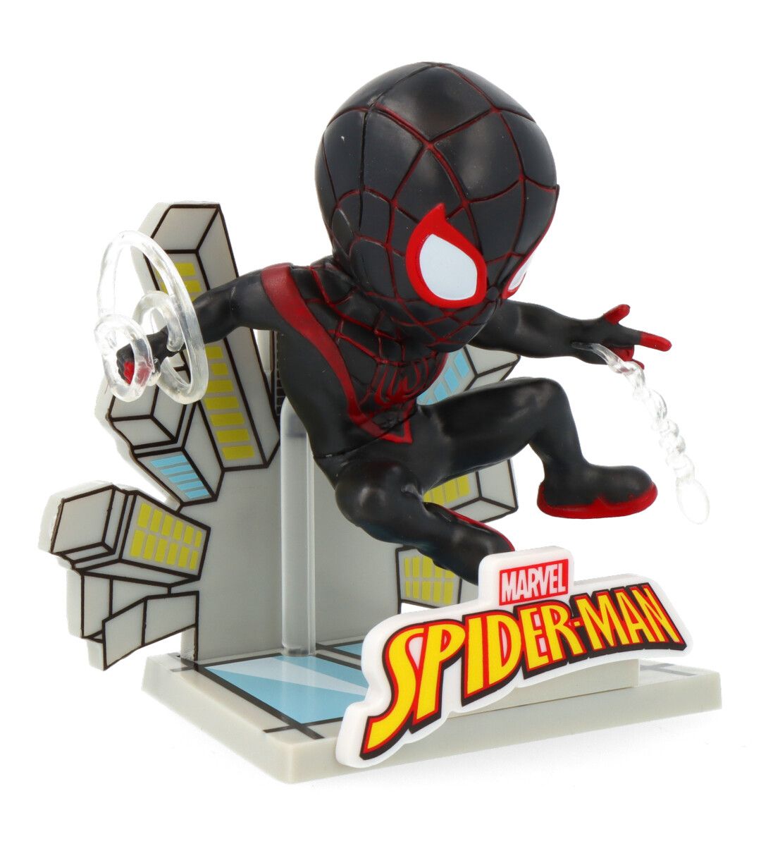 Mini Egg Attack Series Miles Morales (Spider-Man) Action Figure - Collectible Marvel Superhero Toy for Display & Gifts