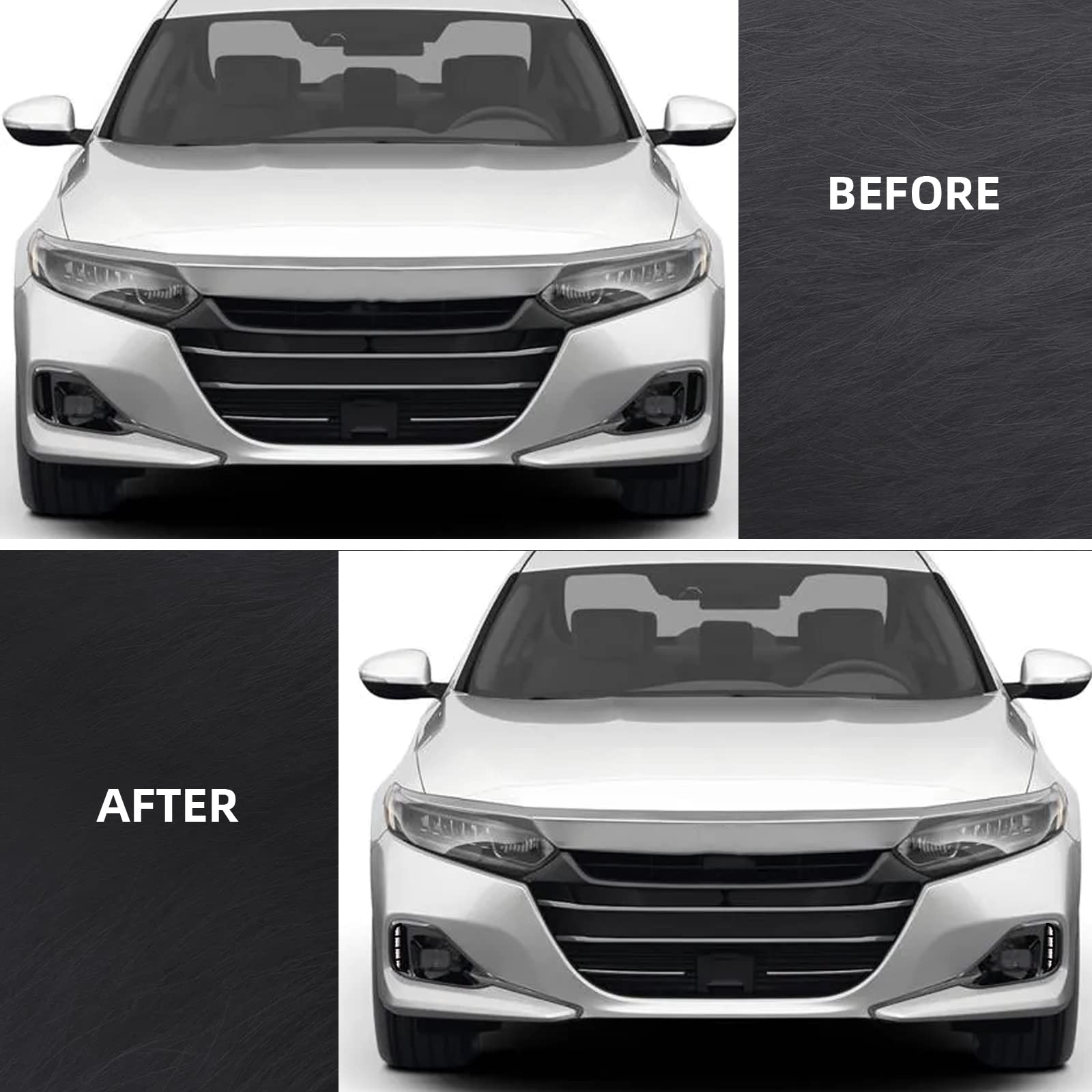 Switchback White/Amber/Blue DRL LED Front Fog Lights with Sequential Turn Signal - Compatible with 2021-2023 Honda Accord Sedan | Daytime Running Lights & Fog Lamp Accessories | Perfect for Night Driving & Enhanced Visibility