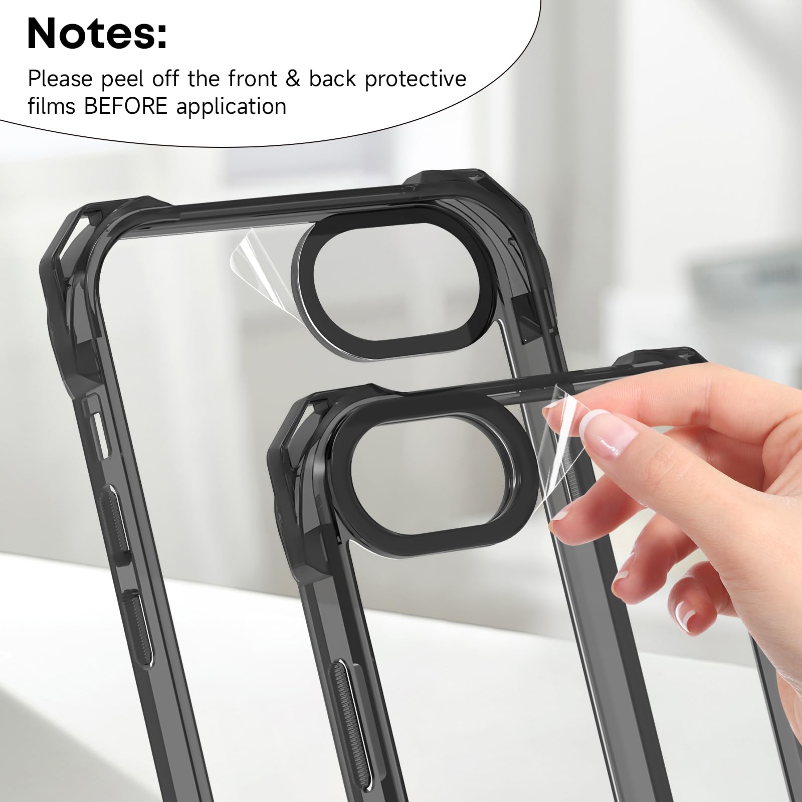 Transparent Clear Crossbody Strap Phone Case for iPhone SE 2022/SE 2020/7/8 - Lanyard Neck Cord Strap Cover - Perfect for Travel, Shopping & Hands-Free Use