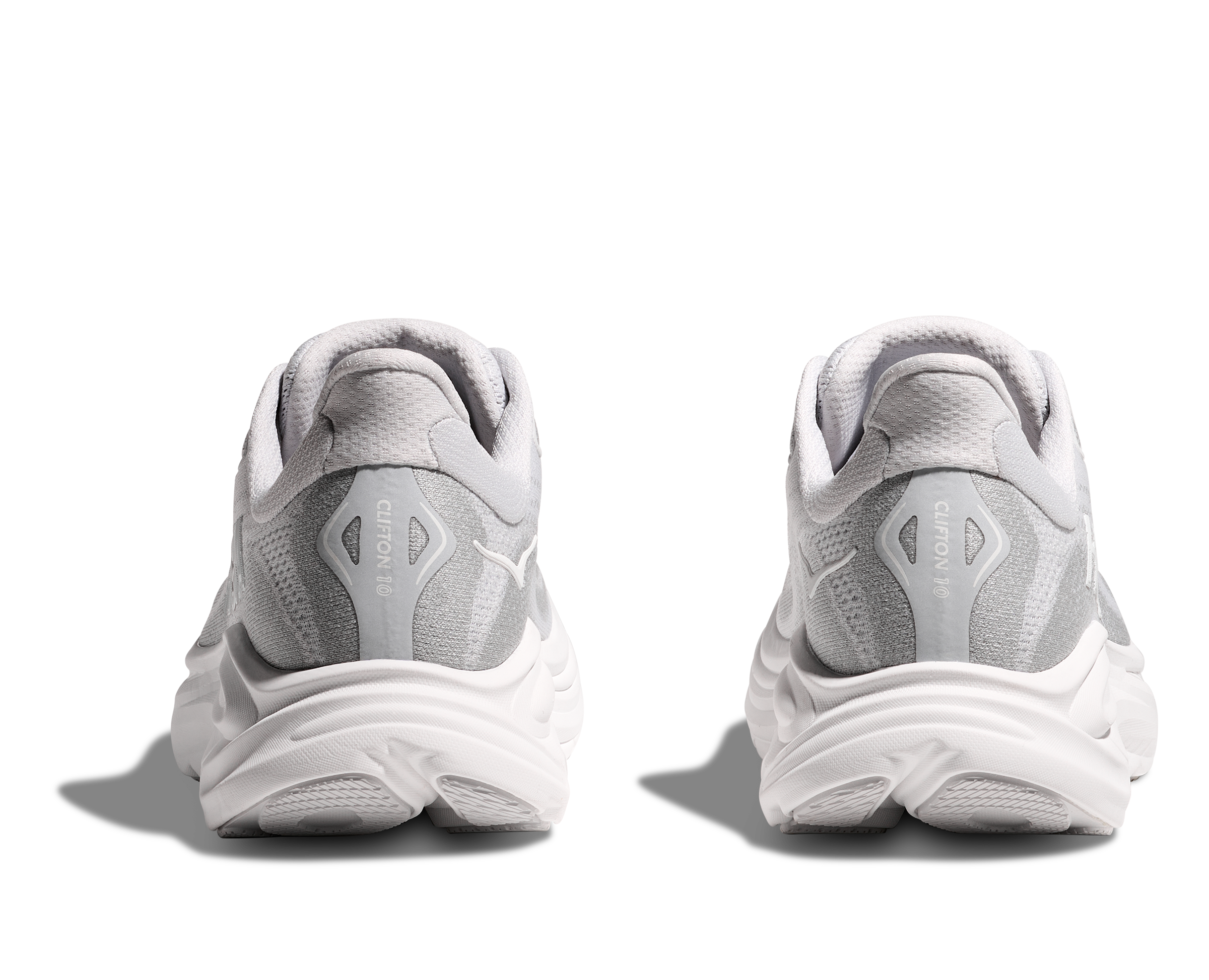 HOKA Women's Clifton 10 Running Shoes - Lightweight & Cushioned for Road Running, Walking & Gym Workouts (Cosmic Grey/Stardust) - Perfect for Marathon Training, Daily Jogging & Fitness Enthusiasts