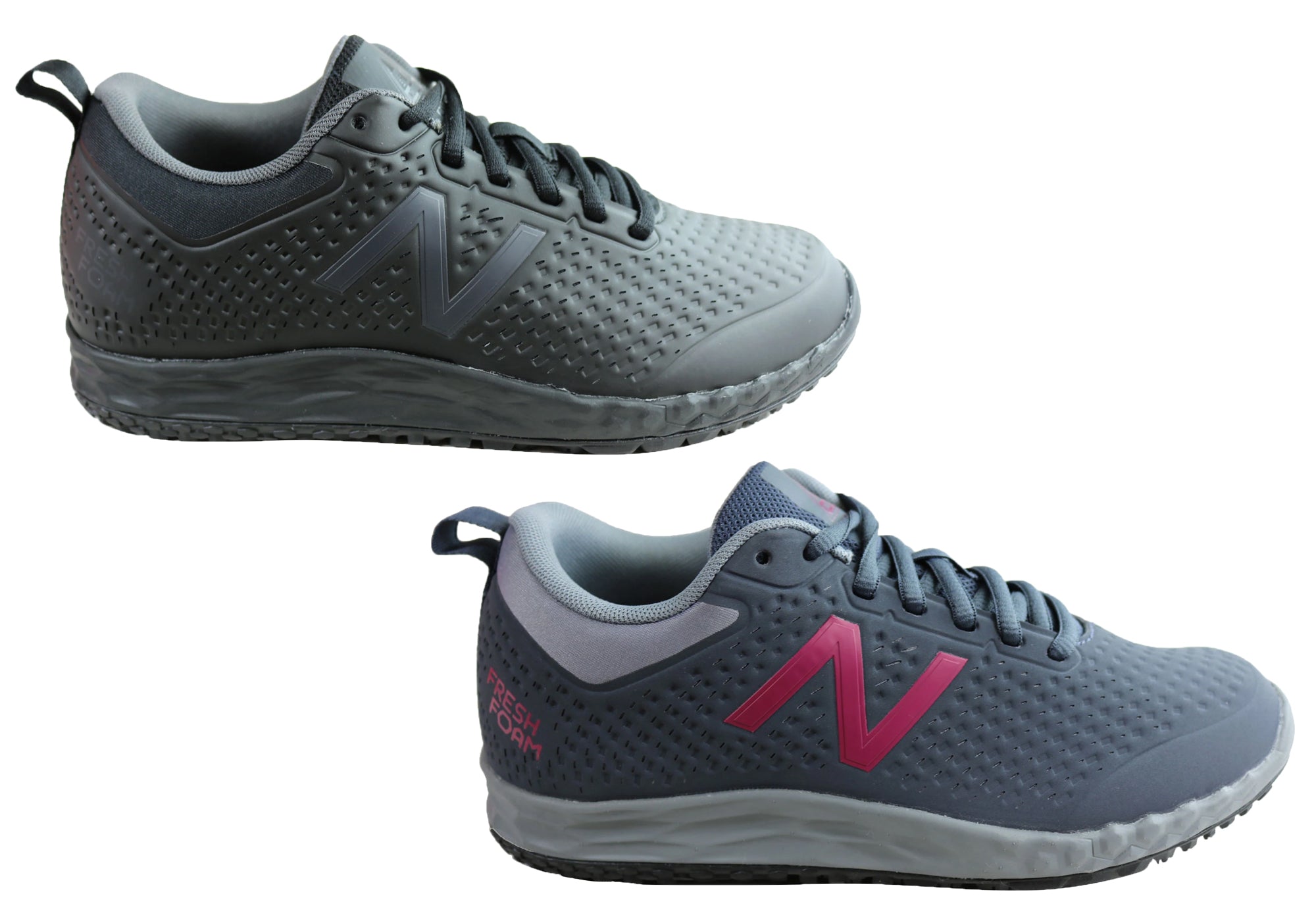 New Balance Women's 806 Wide Fit Slip-Resistant Work Shoes - Comfortable Non-Slip Nursing Shoes for Healthcare Workers & Restaurant Staff