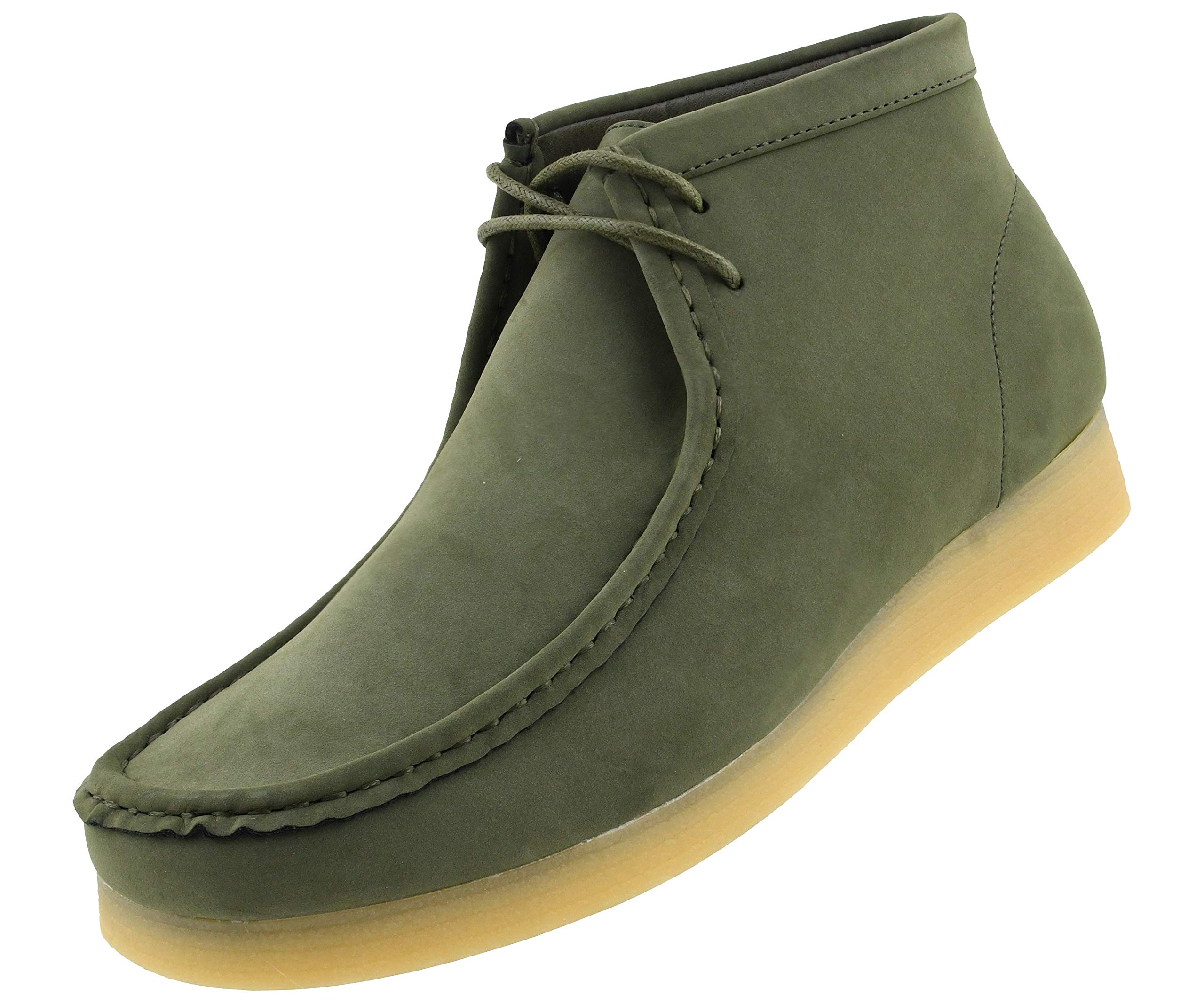 Amali Jason2 Men's Chukka Boots - High-Top Casual Suede Desert Boots with Crepe Rubber Sole | Perfect for Outdoor Adventures & Everyday Wear