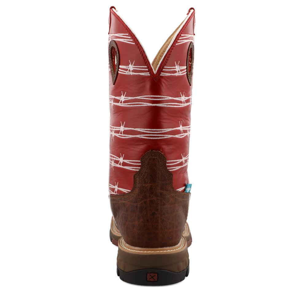Men's 12 Western Work Boots - Durable Cowboy Boots for Ranch Work & Outdoor Activities | Perfect for Rodeo, Hiking & Construction