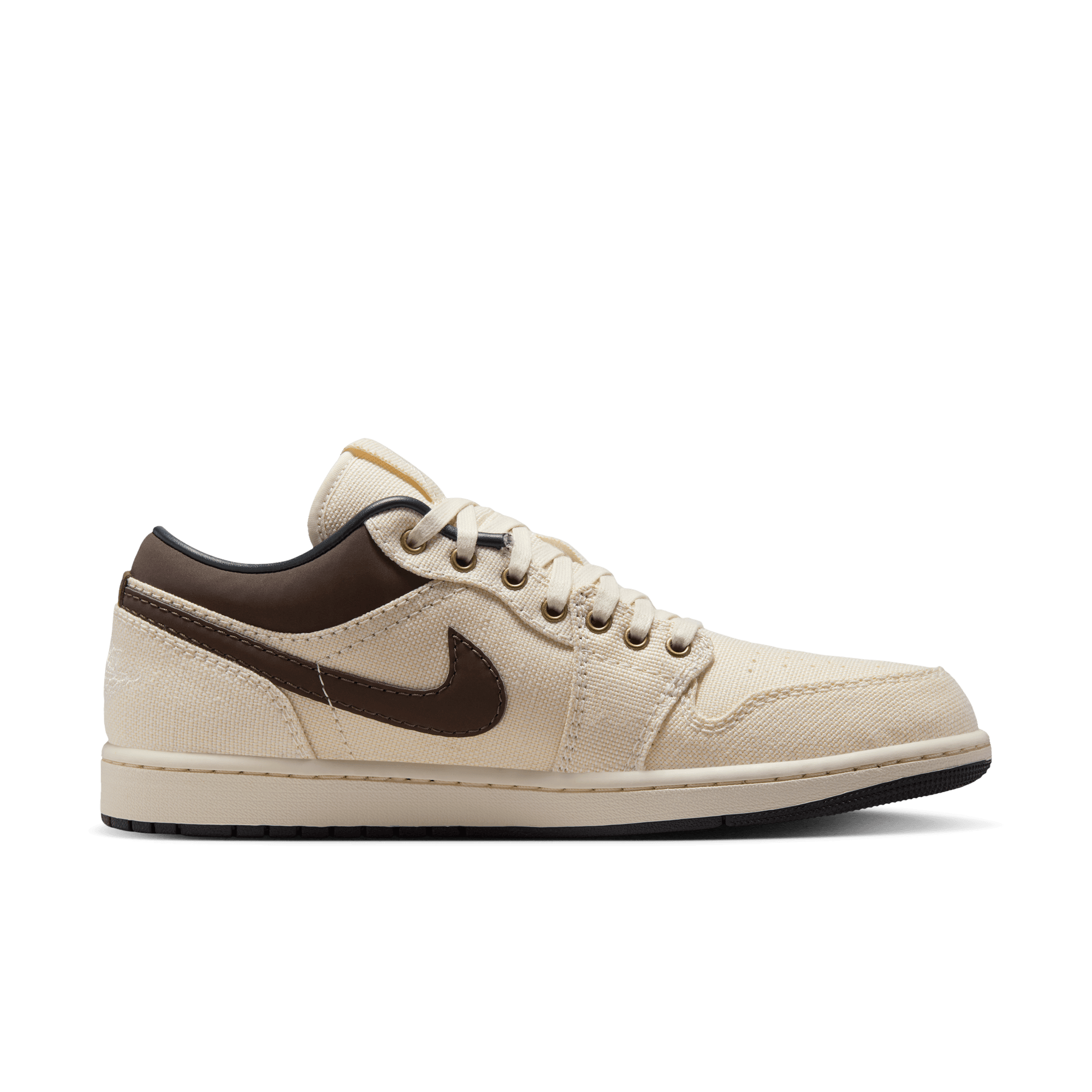 AIR JORDAN 1 LOW PRM PALE IVORY - Men's Basketball Shoes for Casual Wear & Street Style | Perfect for Sneakerheads & Everyday Comfort