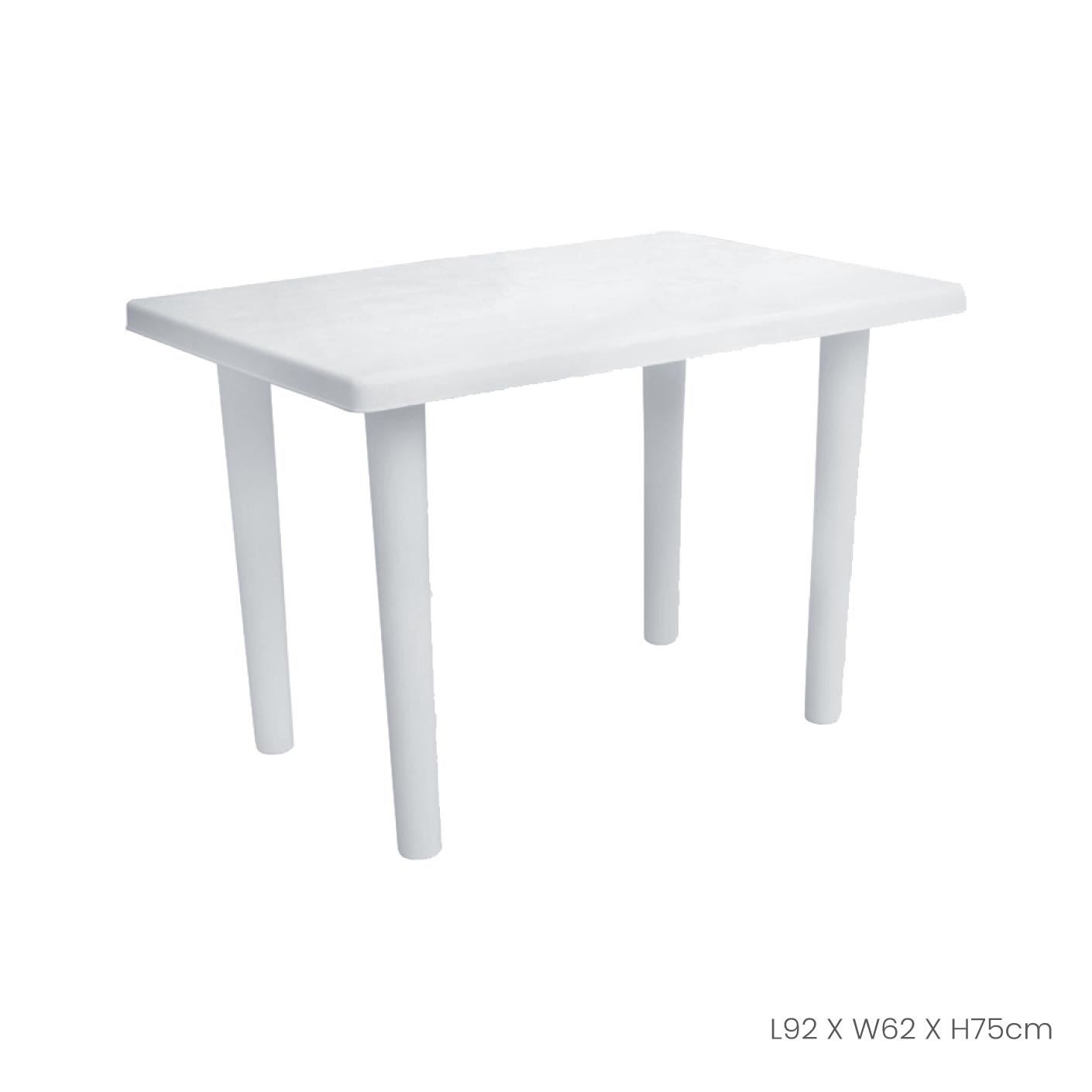 Premium Rectangle Dining Table (652) - Modern & Stylish for Kitchen, Dining Room, or Office - Perfect for Family Meals, Entertaining Guests, or Workspace