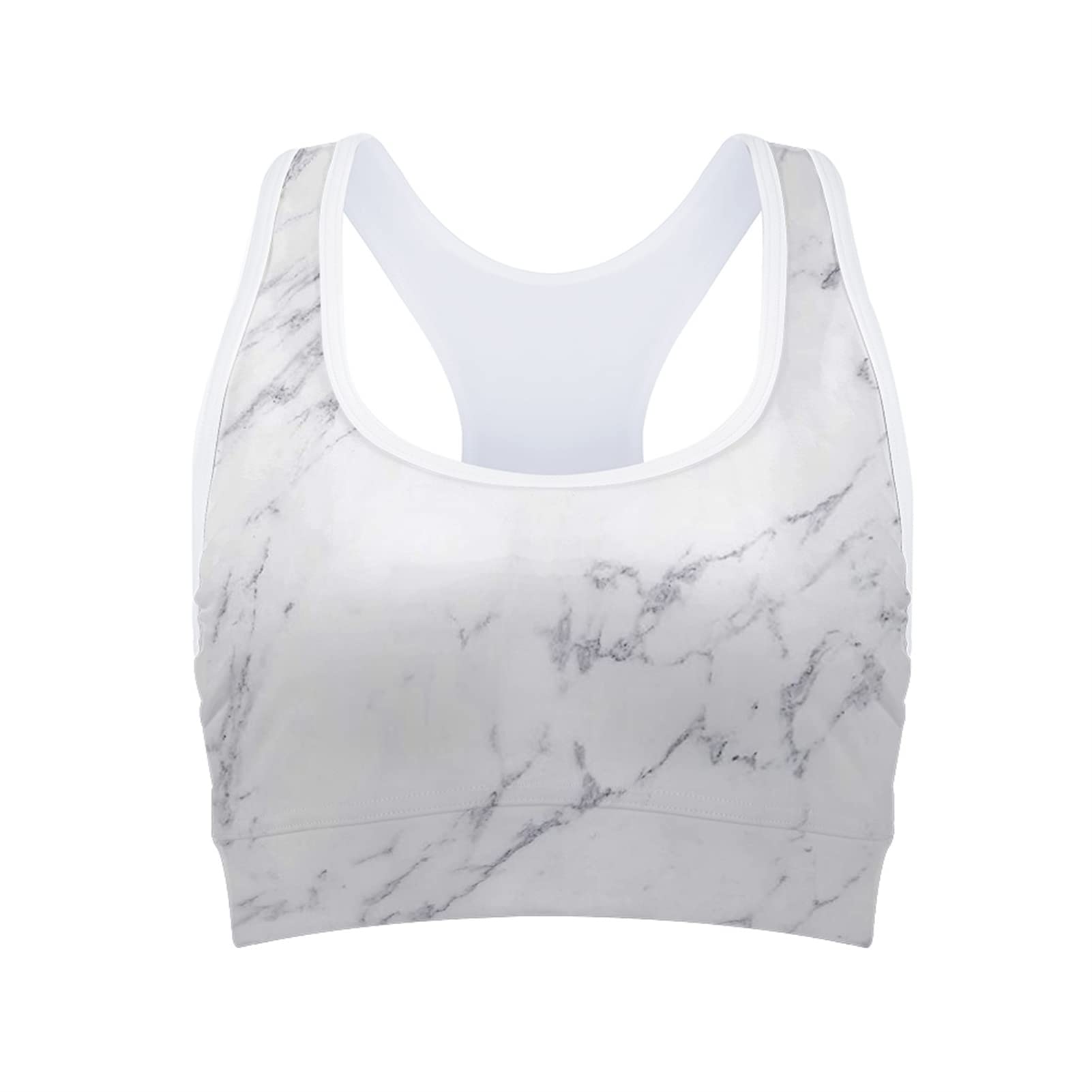 UNICEU High Impact Sports Bras for Women - Racerback Padded Workout Bras for Running, Fitness, Pilates & Yoga | Supportive Activewear for Gym & High-Intensity Training