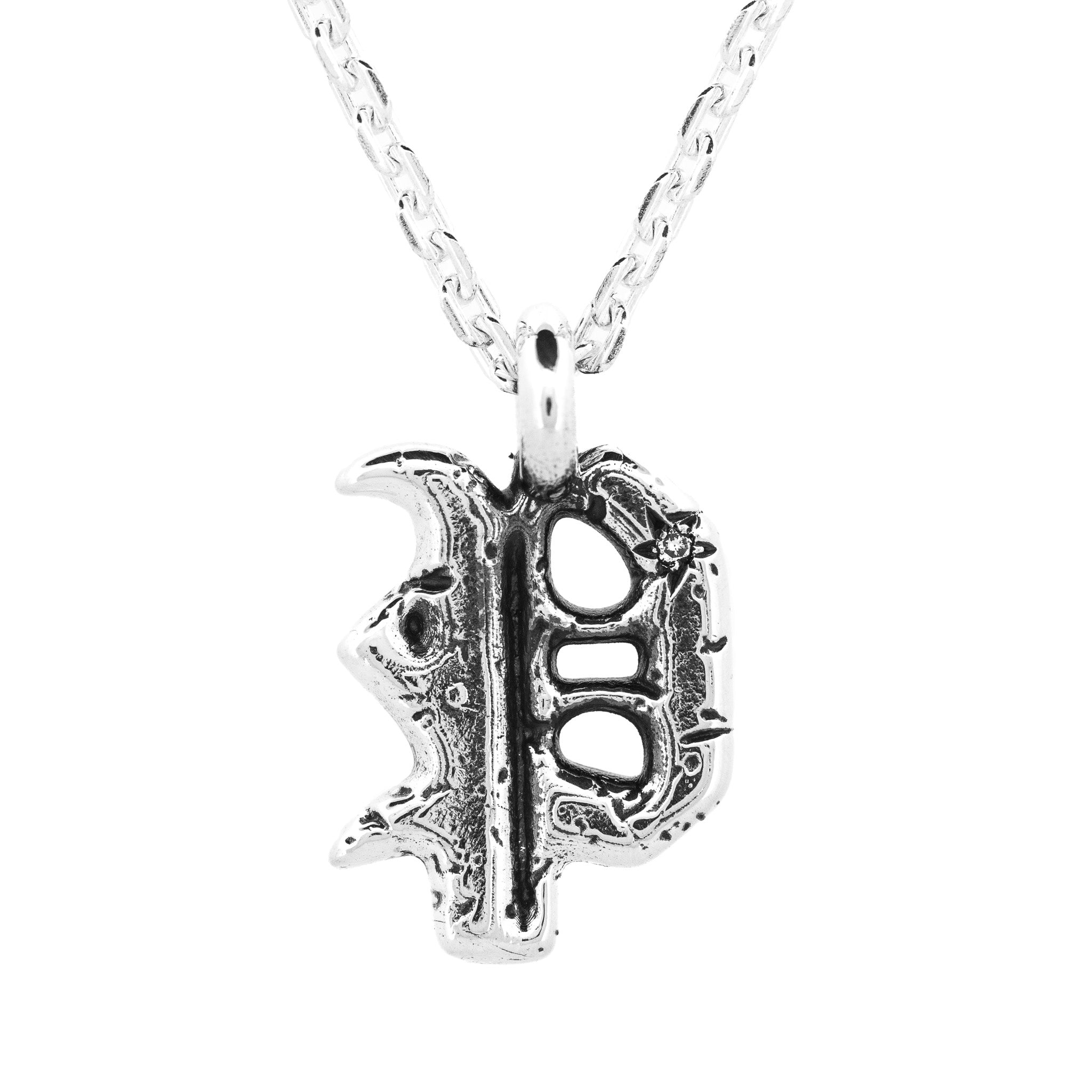Alphabet Letter Necklace - Sterling Silver Pendant Jewelry for Women - Perfect Gift for Birthday, Anniversary & Everyday Wear