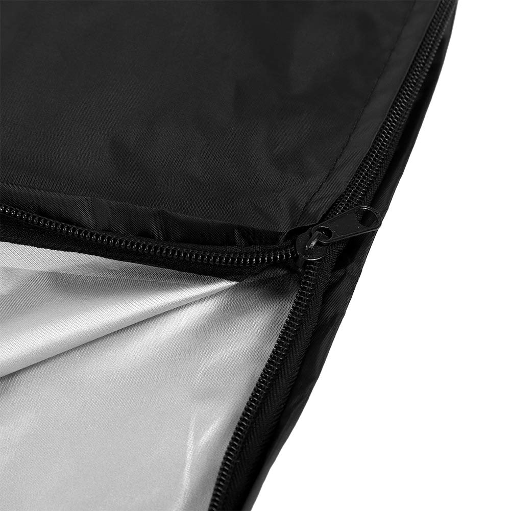 Premium 210D Waterproof Outdoor Umbrella Cover - Heavy-Duty Zippered Cantilever Patio Umbrella Cover for 9-11ft Offset Umbrellas, UV & Weather Resistant - Perfect for Backyard, Poolside, and Outdoor Dining Protection