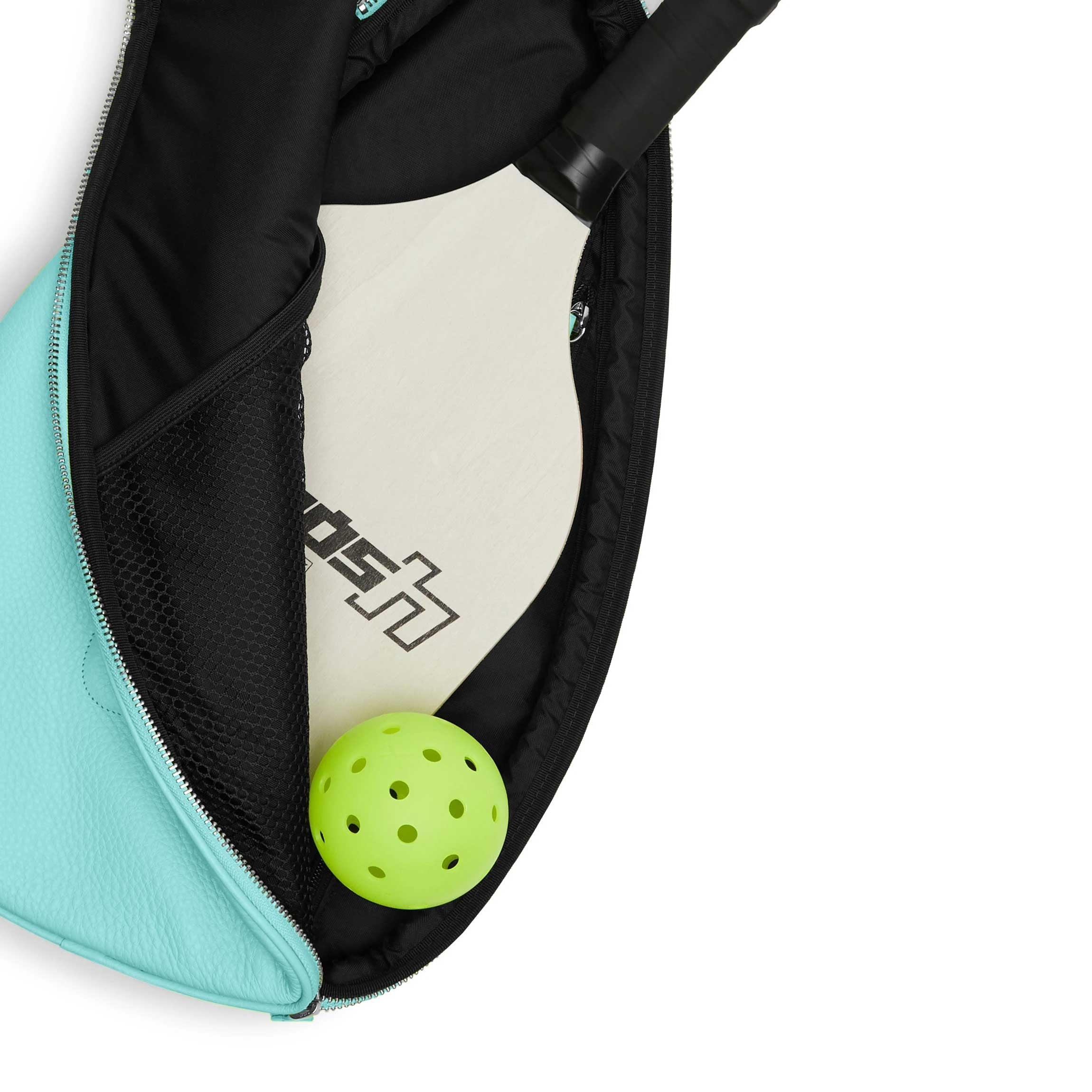Premium Celeste Pickleball Sling Bag - Lightweight & Durable Sports Shoulder Bag for Paddles & Gear - Perfect for Pickleball, Tennis & Outdoor Activities