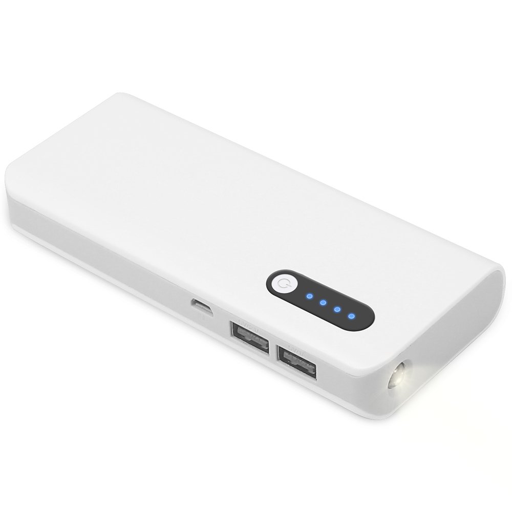 SOLICE® 16800mAh Portable Charger Power Bank - High Capacity External Battery Pack with LED Light & Dual USB Ports for iPhone, iPad, Samsung Galaxy - Perfect for Travel, Camping, and Emergency Power Backup