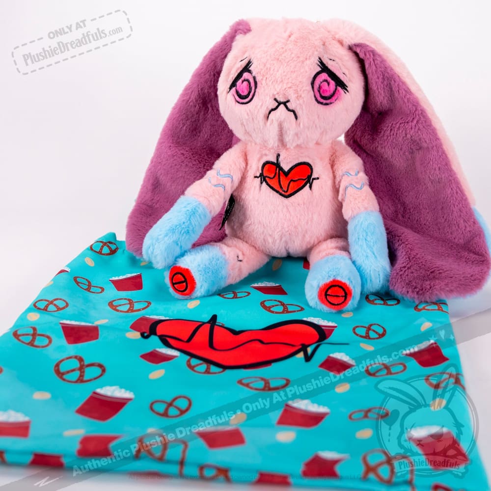 Plushie Dreadfuls POTS Rabbit - Soft Stuffed Animal Toy for Kids, Cute Bunny Plushie for Comfort, Gifts & Anxiety Relief - Perfect for Bedtime, Decor & Emotional Support