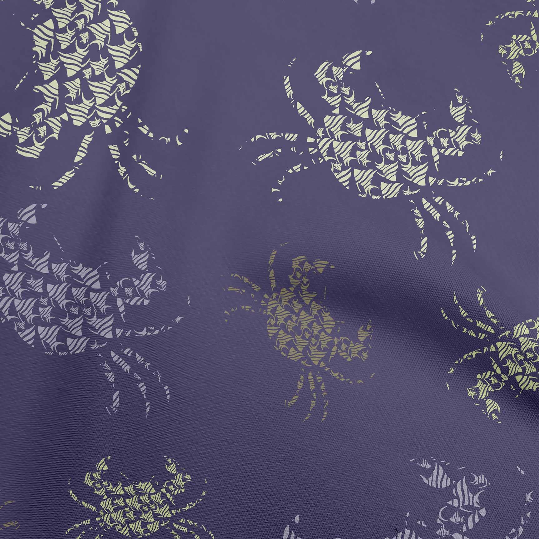 Velvet Blue Fabric by The Yard - 58 Inch Wide Printed Sewing Material for DIY Clothing, Dresses & Home Decor | Soft & Durable Fabric for Crafts, Quilting & Upholstery