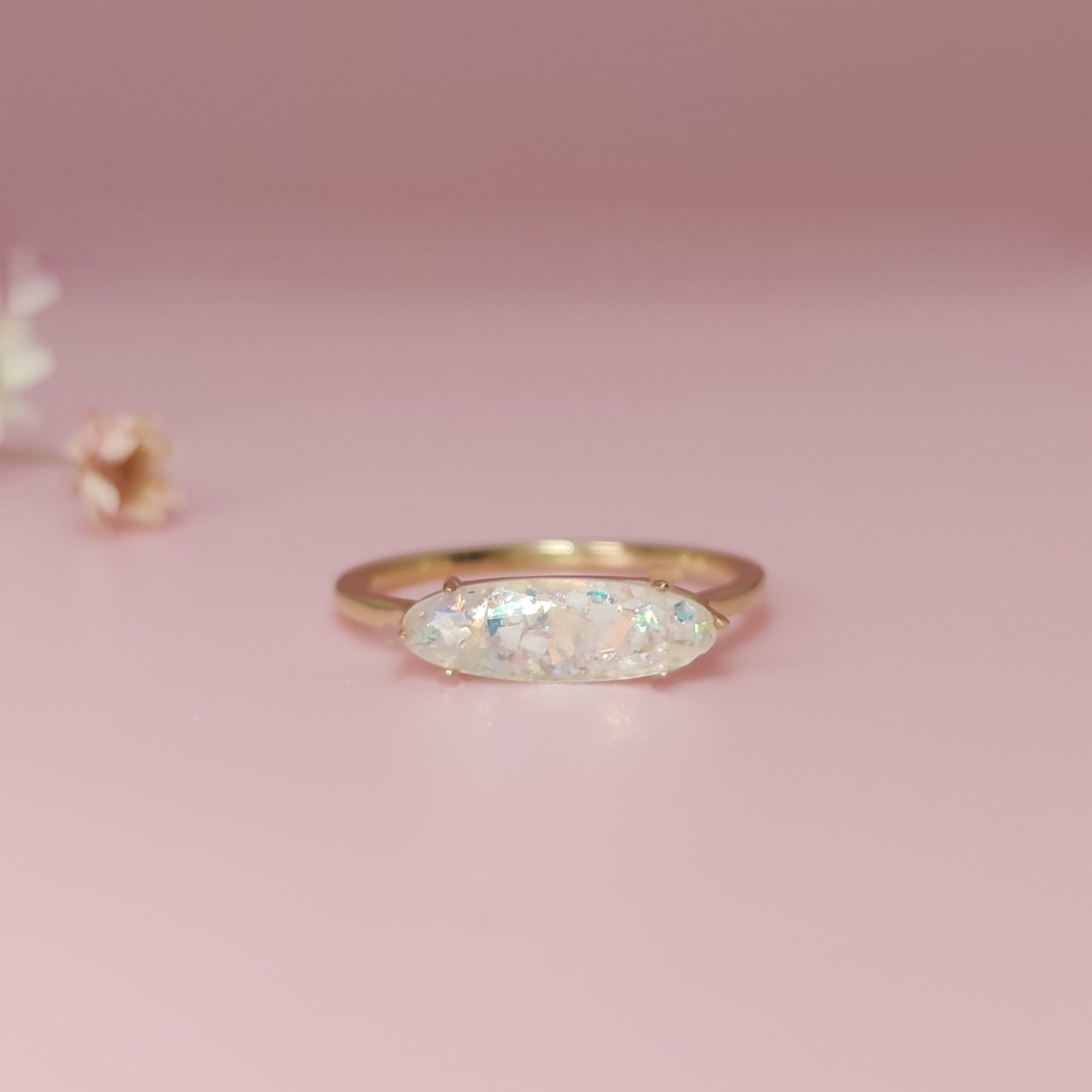 Eternal Remembrance Ashes Ring - Memorial Jewelry for Loved Ones | Perfect for Cremation Keepsakes, Memorial Gifts & Remembrance Ceremonies