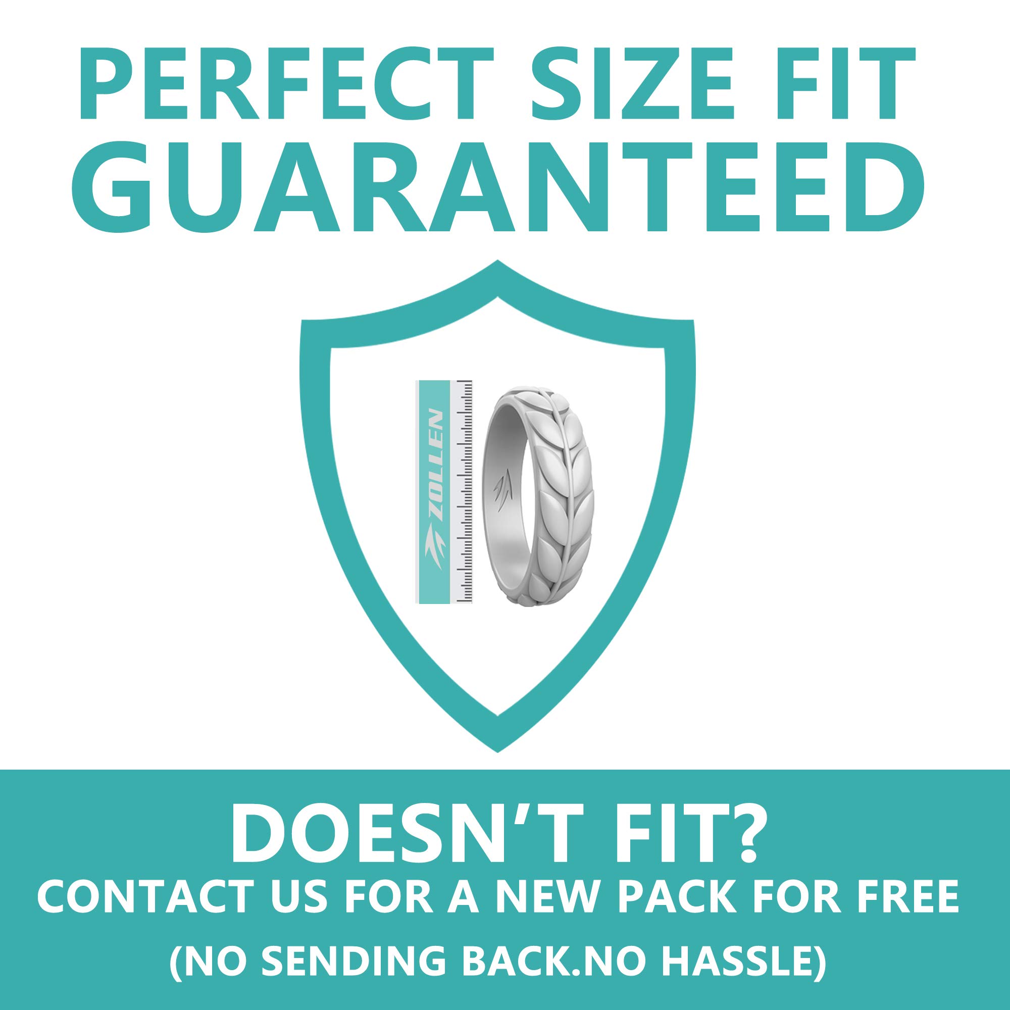 **Zollen 4/7 Pack Stackable Silicone Wedding Rings for Women - Comfortable Rubber Wedding Bands with Heart Diamond & Wings Design - Perfect for Daily Wear, Gym, Travel & Outdoor Activities**