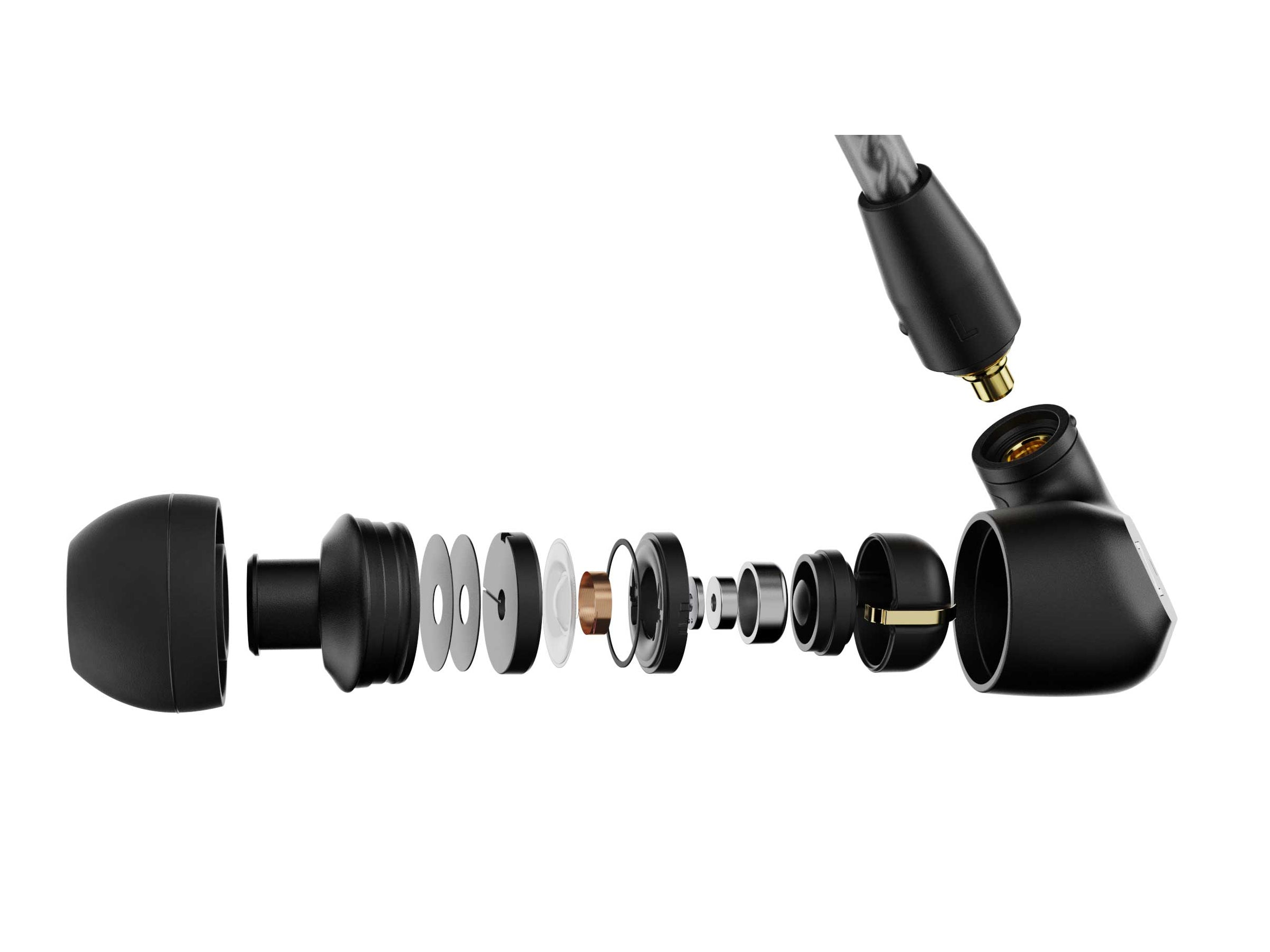 Sennheiser IE 200 High-Fidelity In-Ear Headphones - Premium Sound Quality with Ergonomic Fit for Audiophiles & Musicians | Perfect for Studio Recording, Gaming & Travel