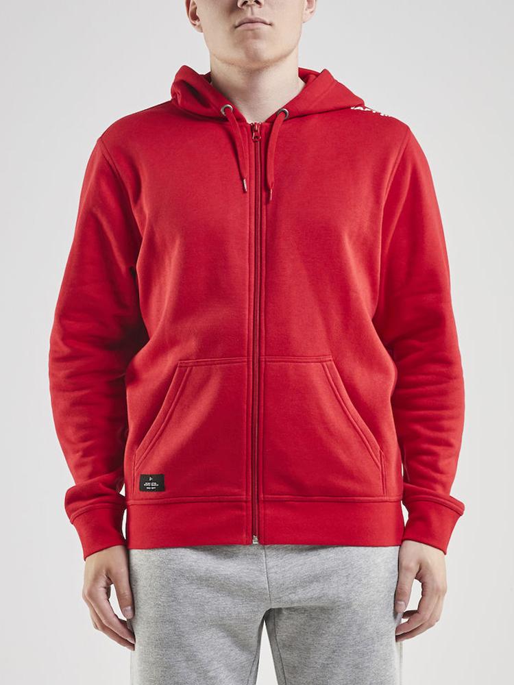 Men's Community FZ Hoodie - Soft Fleece Pullover with Front Pocket for Casual Wear & Street Style | Perfect for Everyday Comfort, Gym, and Outdoor Activities