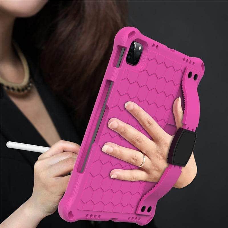 2022 iPad Air 5 Protective Case with Stand - Shockproof EVA Kids Cover for School, Travel & Home Use