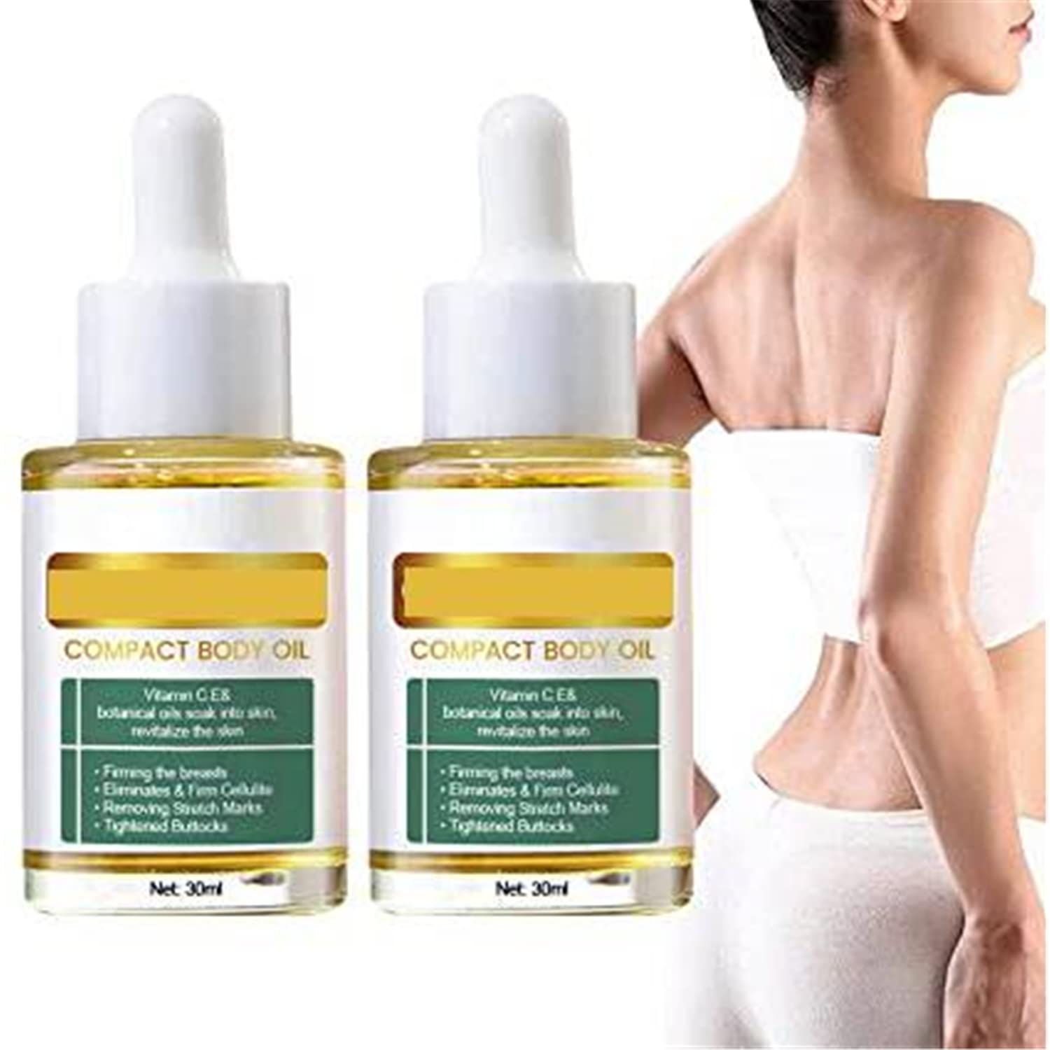 **Collagen Lifting Body Oil for Women – Anti-Aging Serum to Reduce Fine Lines & Wrinkles – Hydrating & Firming Skin Care (2PCS) – Perfect for Night Routine & Daily Moisturizing**