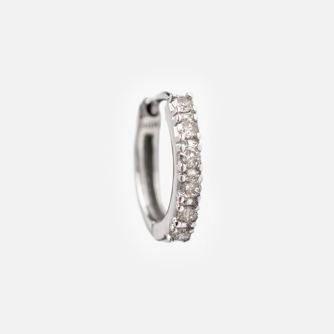 Solid Gold Diamond Huggie Hoop Earrings for Women - 14K Real Gold Small Hoops - Minimalist Everyday Stud Earrings - Perfect for Work, Date Night & Special Occasions