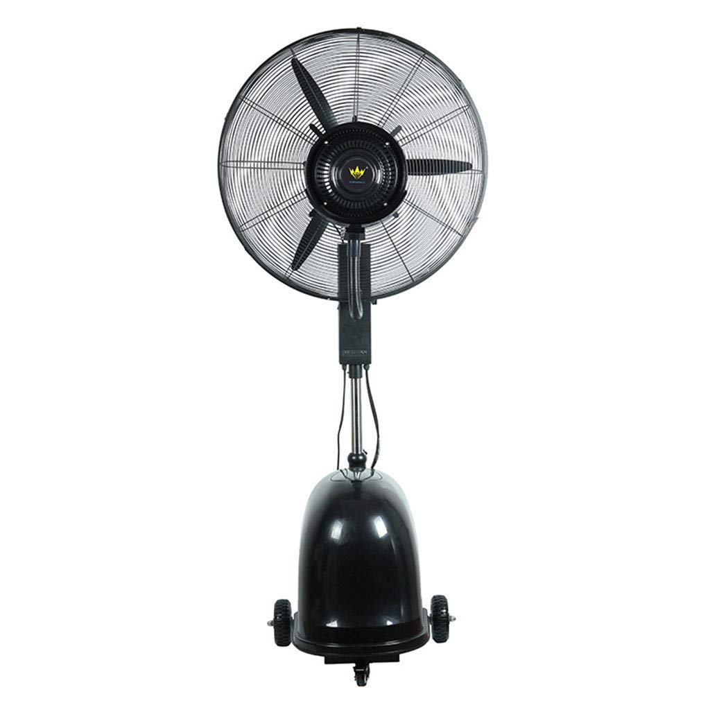 **Powerful Camping Fan with Oscillation - Heavy Duty Quiet Cooling Fan for Bedroom, Commercial, Residential & Greenhouse Use - Floor Standing Pedestal Fan with Humidifying Misting Function**    *(Perfect for Outdoor Camping, Indoor Cooling, Office Spaces, Greenhouses & Hot Summer Days)*