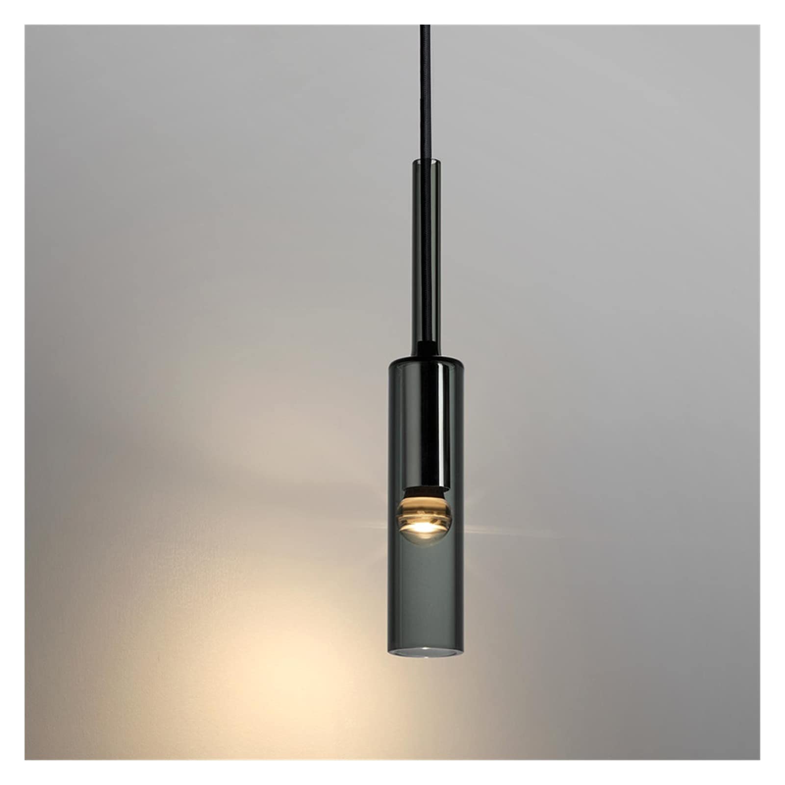 Modern LED Chandelier Light - Luxury Glass Pendant Lighting Fixture for Bedroom, Kitchen & Dining Room - Energy Efficient Hanging Lamp for Home Decor & Interior Design