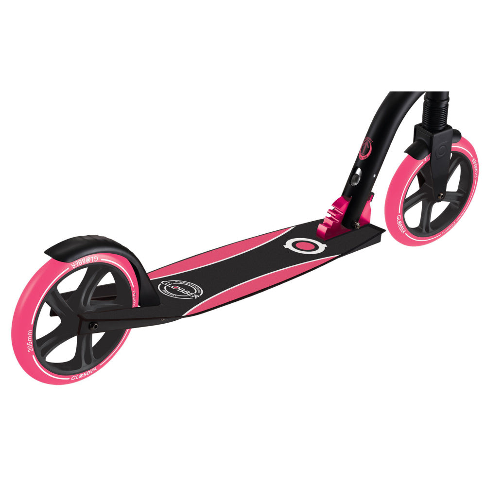 Globber NL 230 205 Duo Adult Scooter - 2 Wheel Folding Kick Scooter for Commuting & Urban Travel - Perfect for Adults & Teens