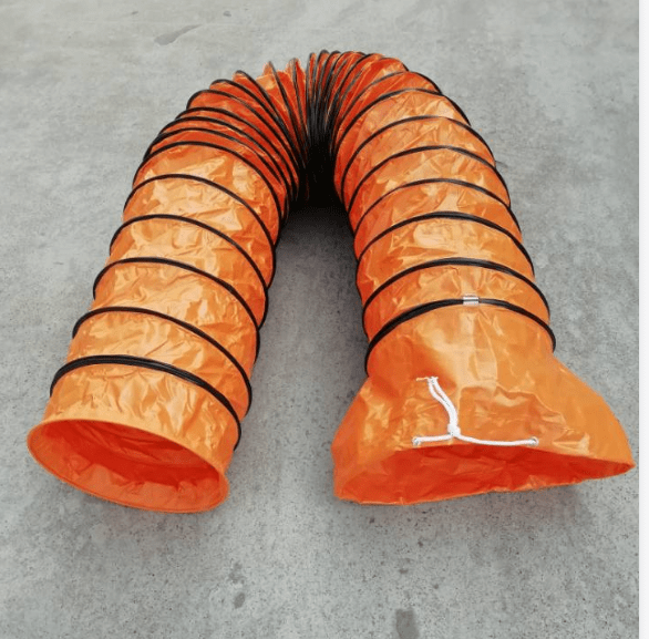 Heat Resistant Flexible Air Duct Hose - Portable Ventilation Ducting for HVAC, Industrial & Home Use | Perfect for Dryer Vents, Workshop Exhaust & Grow Tent Ventilation