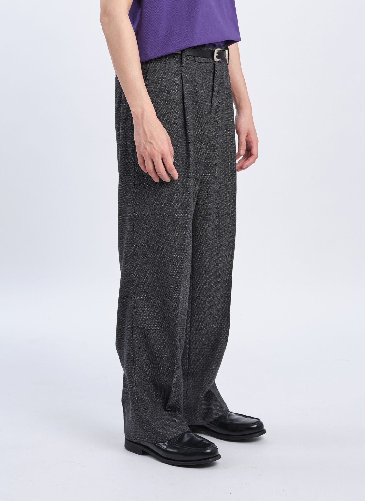 Premium Marzotto Wool Dress Pants for Men - Classic Business & Formal Attire - Perfect for Office, Weddings & Special Occasions