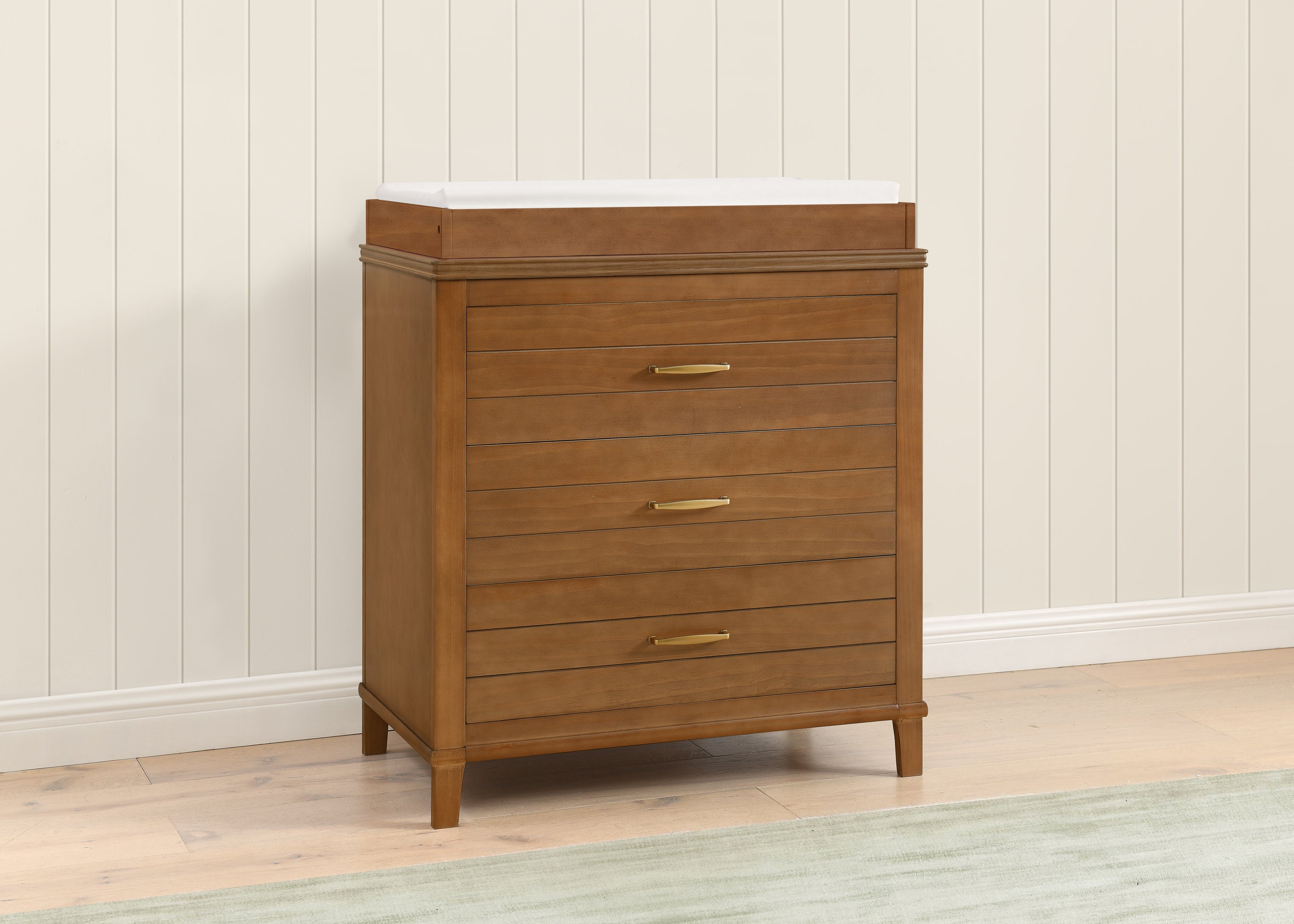 Phoebe 3-Drawer Dresser with Interlocking Drawers - Sturdy Bedroom Storage Furniture for Organizing Clothes & Accessories | Perfect for Master Bedroom, Guest Room or Nursery