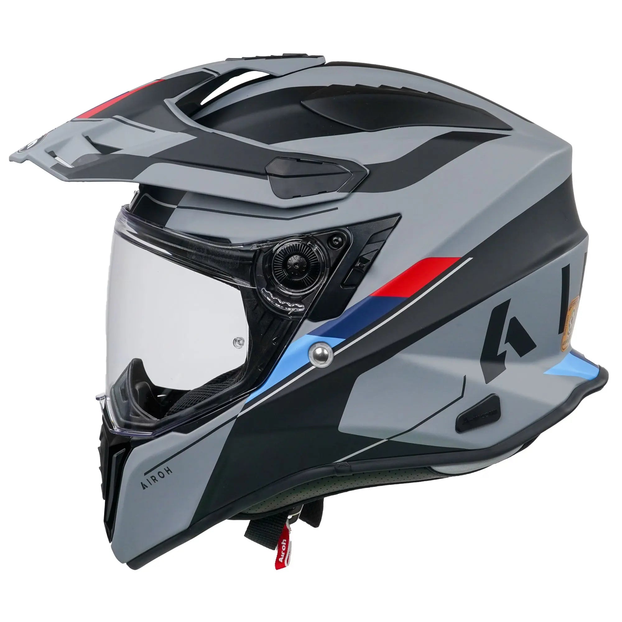 Airoh Commander Adventure Matt Skill Motorcycle Helmet - Lightweight & Durable Off-Road Helmet for Adventure Riding & Enduro Racing