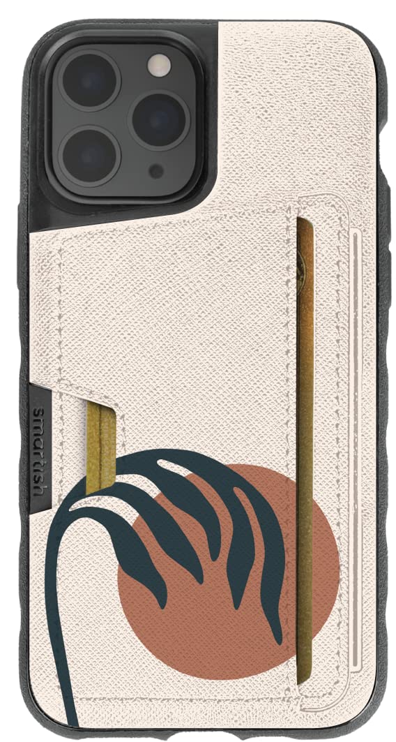 Smartish Dusk Yourself Off iPhone 11 Pro Wallet Case - Slim Protective Kickstand Credit Card Holder for iPhone 11 Pro | Perfect for Everyday Use, Travel & Hands-Free Viewing