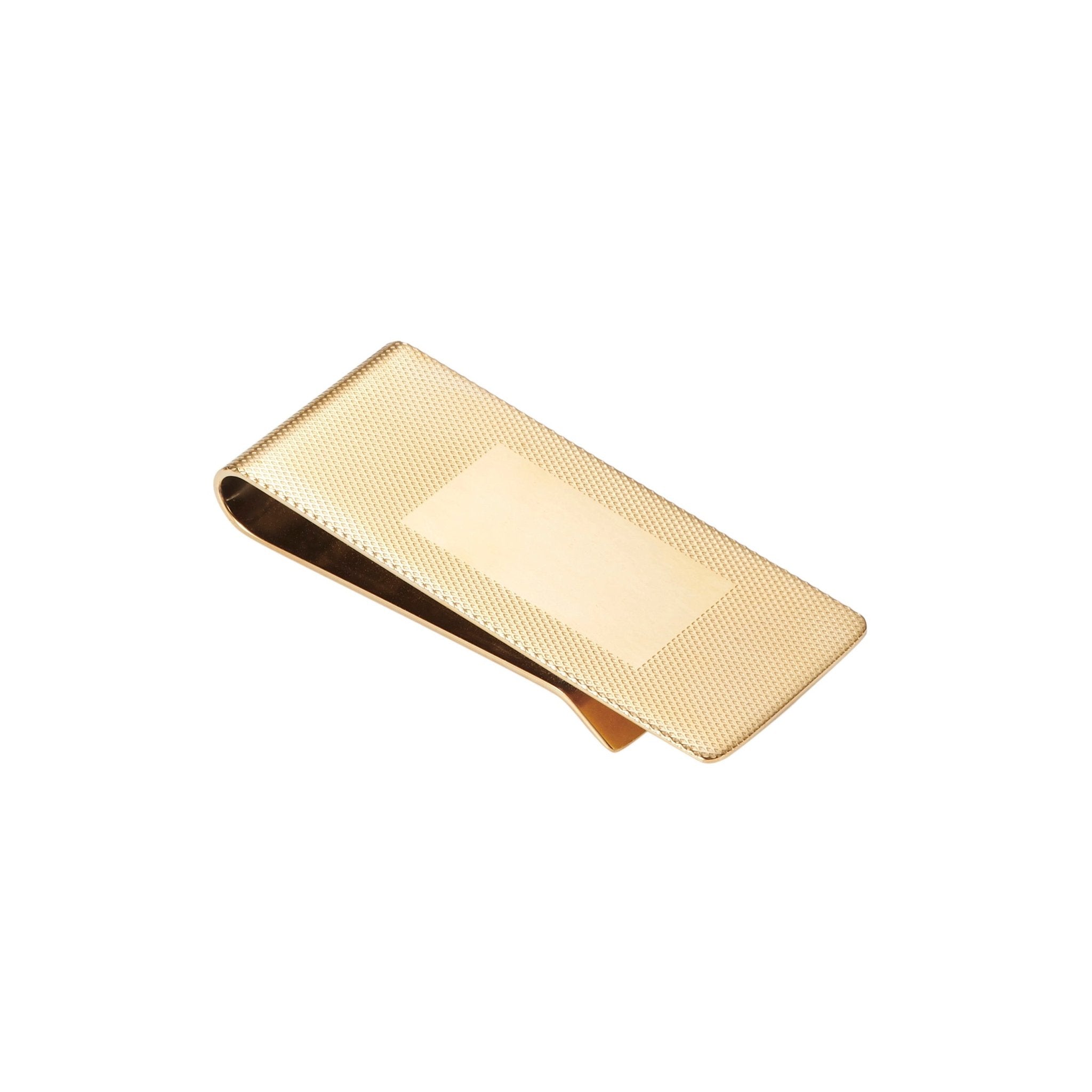 Premium ION Plated Gold Stainless Steel Money Clip - Slim & Secure Wallet Alternative for Men - Perfect for Cash, Credit Cards & Everyday Carry