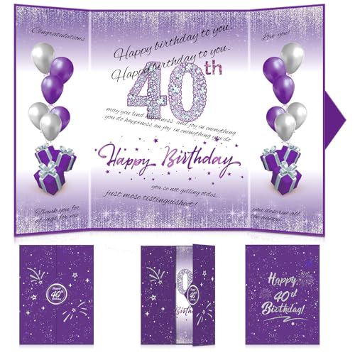 Purple Silver 40th