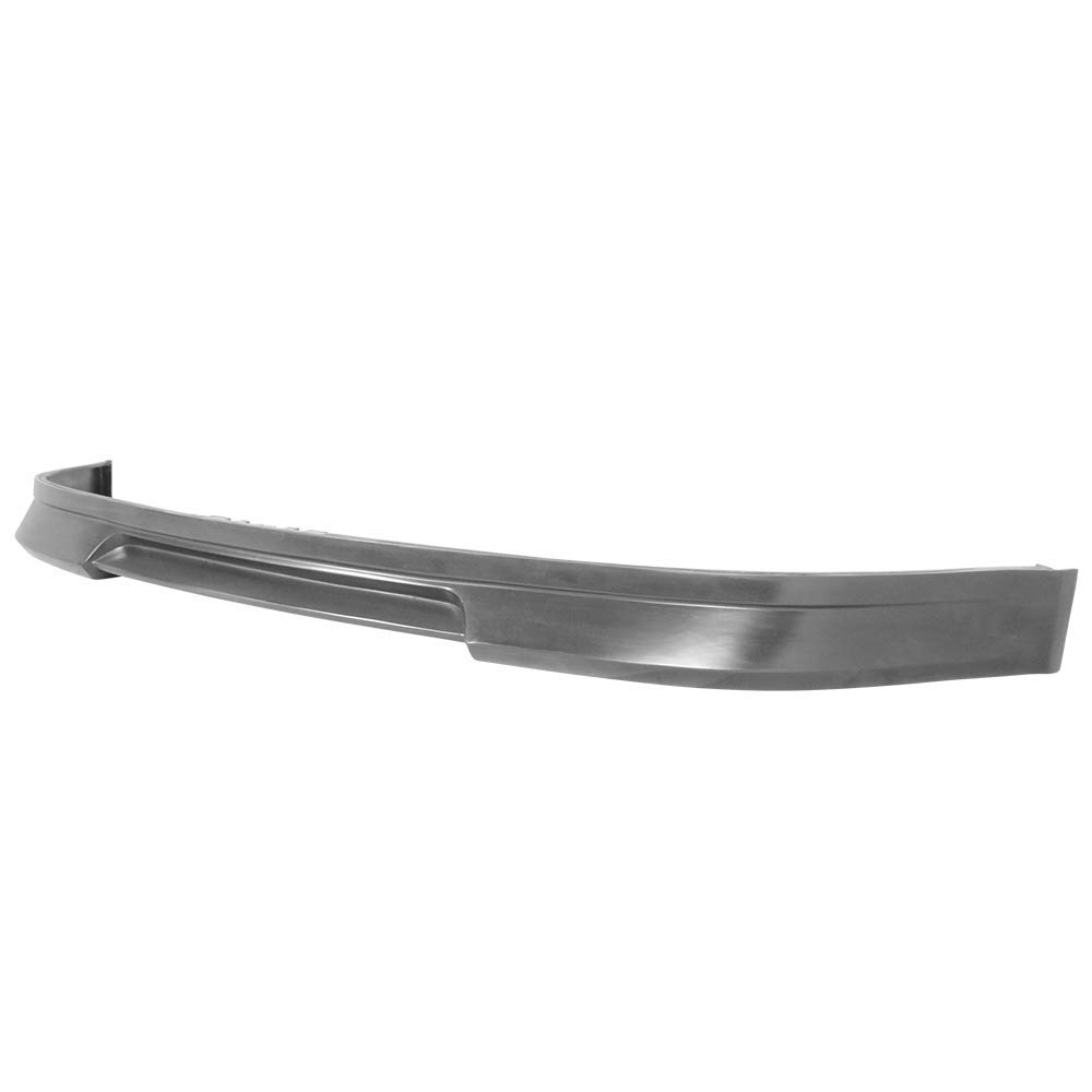 IKON MOTORSPORTS PU Front Bumper Lip Spoiler Splitter for 1999-2004 Volkswagen Jetta MK4 (2000 2001 2002 2003 Models) - Enhance Aerodynamics & Sporty Look for Street Racing & Car Shows
