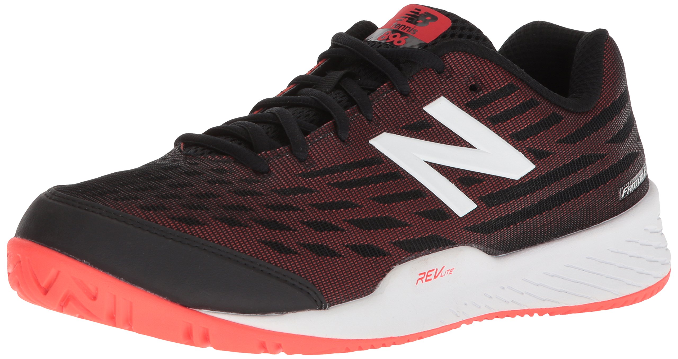 New Balance Men's 896v2 Hard Court Tennis Shoes for Men - Lightweight Performance Sneakers for Tennis & Court Sports | Perfect for Competitive Play & Training Sessions