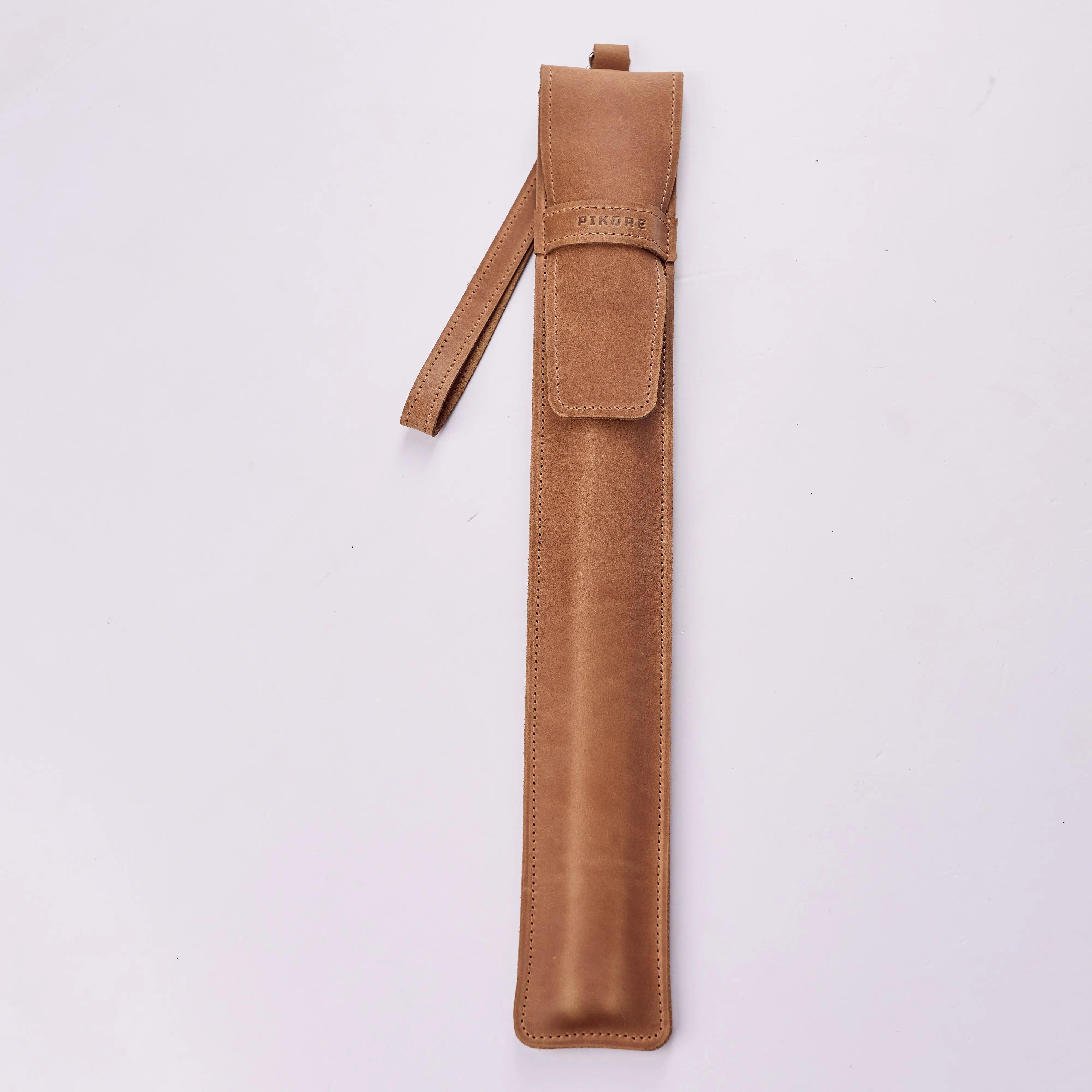 Custom Leather Drum Stick Bag - Personalized Drumstick Holder for Musicians - Perfect for Drummers, Percussionists & Music Lovers