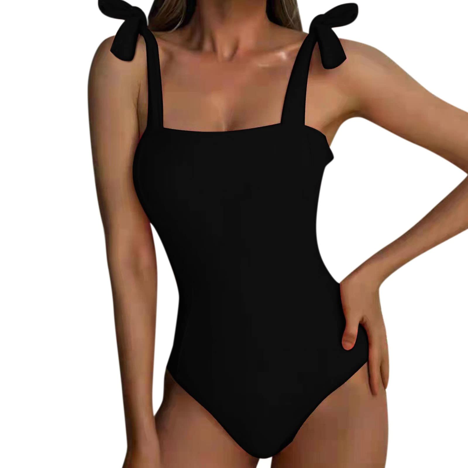 Retro One Piece Swimsuit for Women - Vintage High Waisted Bathing Suit with Tummy Control | Perfect for Beach Vacation, Pool Party & Summer Swimwear
