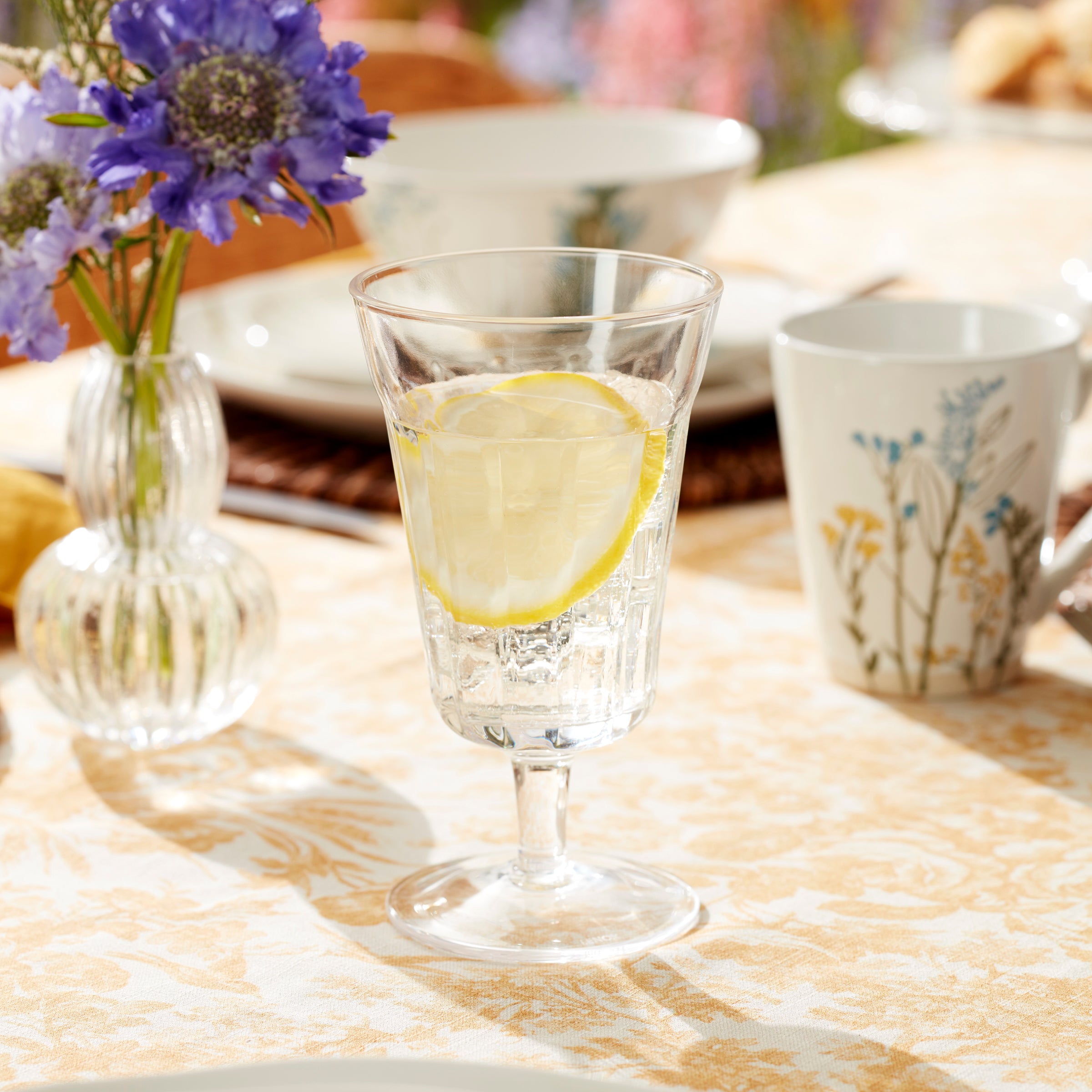 Elegant French Perle Tall Stem Glasses Set of 4 - Perfect for Wine Tasting, Dinner Parties & Special Occasions