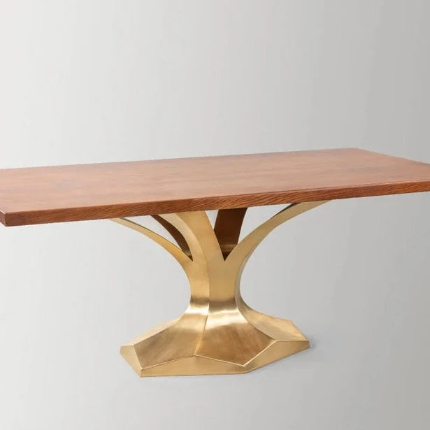 Stainless Steel 304 Gold Table Base 28