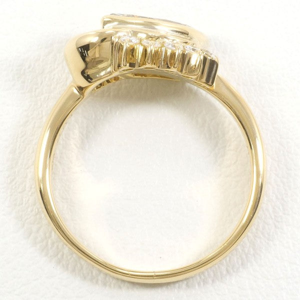 18K Yellow Gold Brown Diamond Ring for Women - Elegant & Luxurious Jewelry Gift for Anniversary, Engagement, or Special Occasions