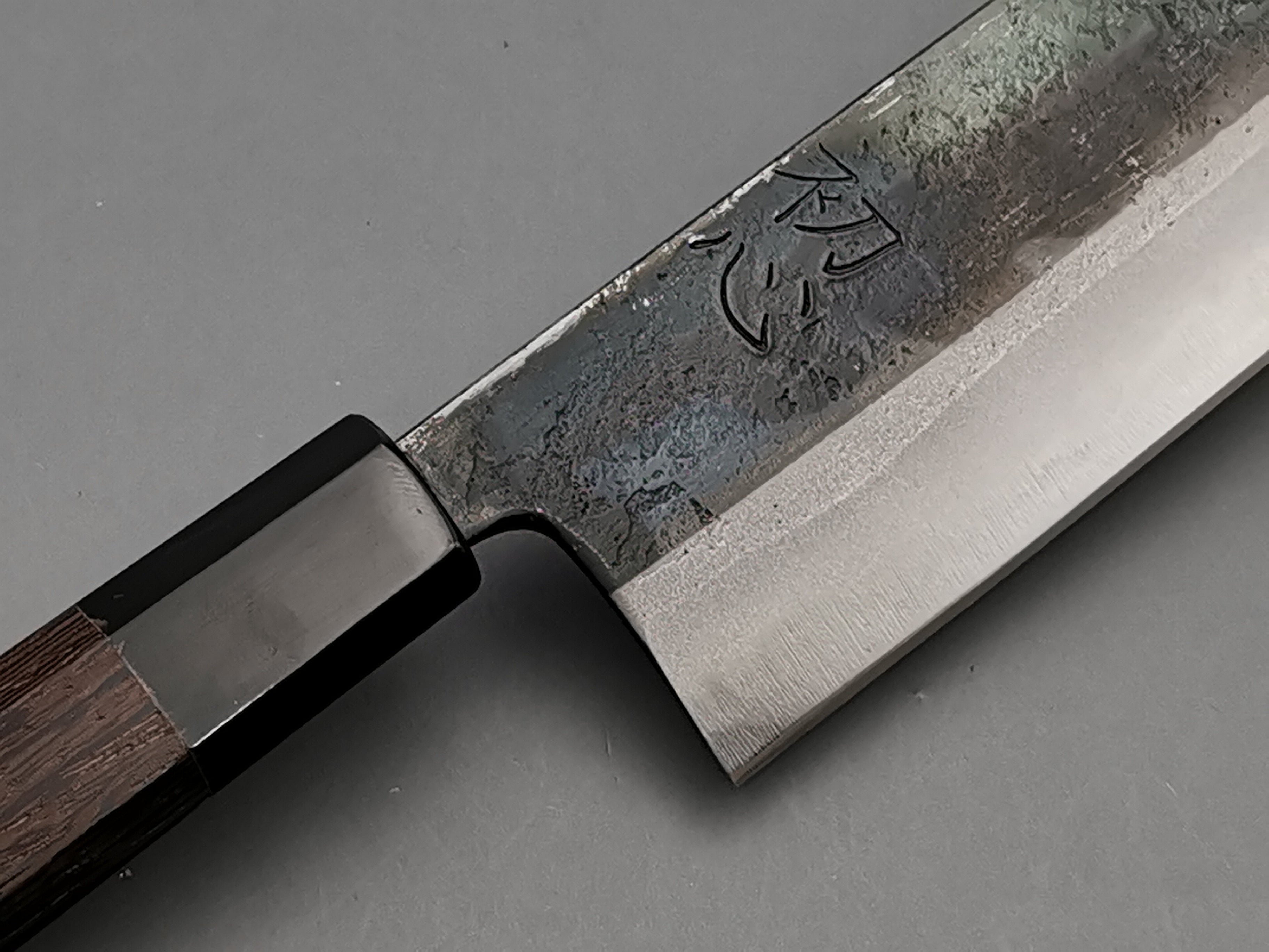 Hatsukokoro Kurosagi Nakiri Japanese Chef Knife - High Carbon Steel Blade for Precision Slicing, Dicing & Chopping - Perfect for Sushi, Vegetables & Meat Preparation