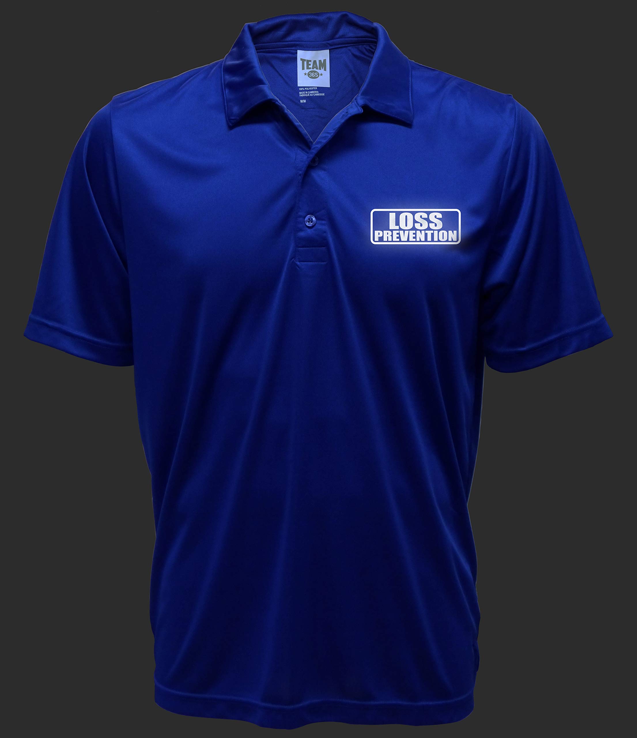 Smart Reflective Performance Polo Shirt for Men & Women - Moisture Wicking, Anti-Theft Design - Ideal for Running, Cycling & Outdoor Activities