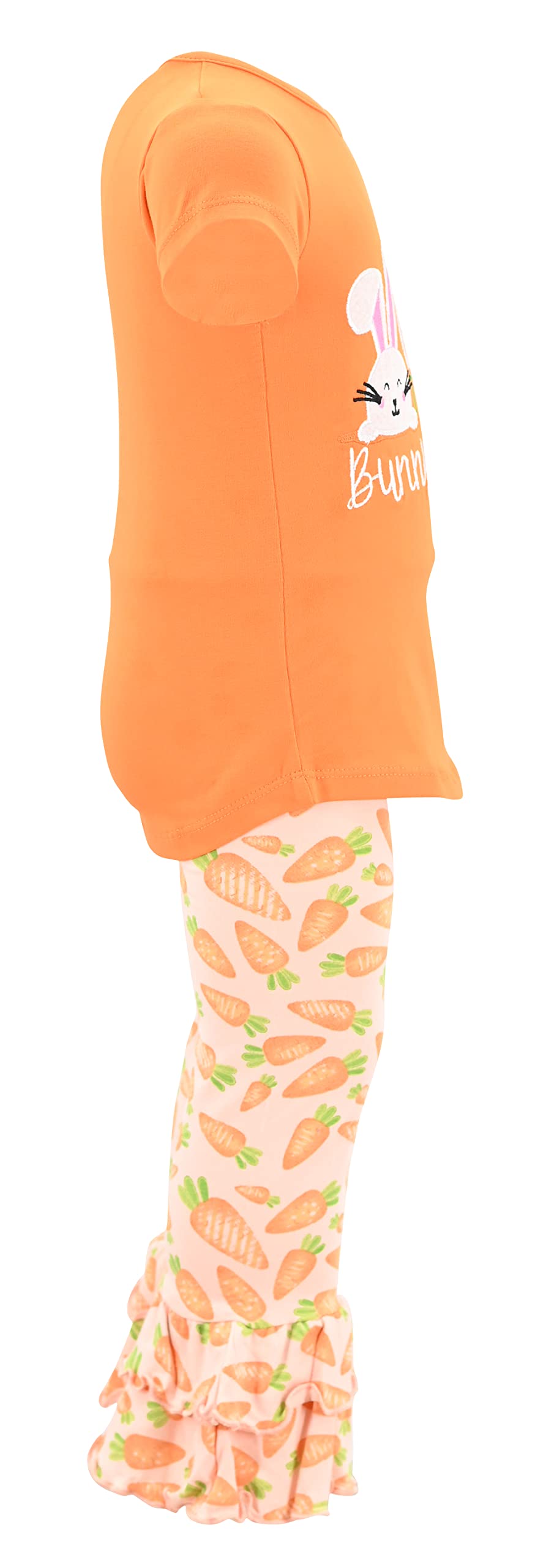 2-Piece Baby Girl Outfit - Ruffle Leggings & Shirt for Toddlers | Playtime & Party Wear