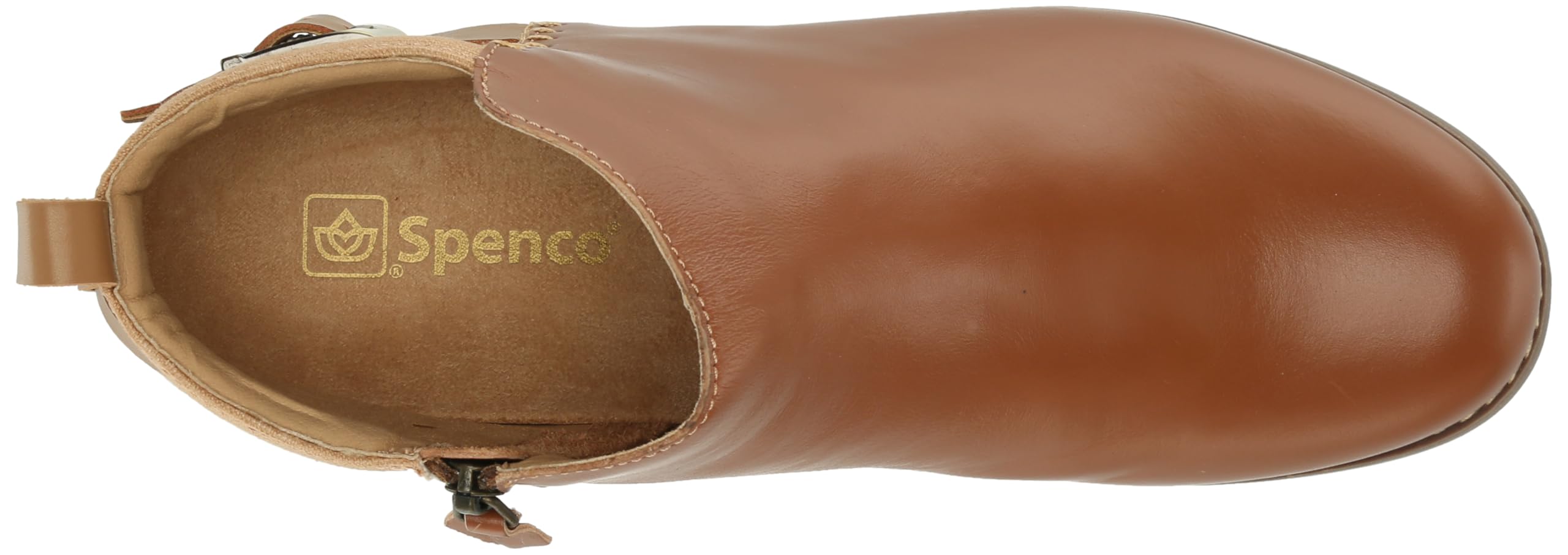 Spencos Women's Ankle Boots - Comfortable & Stylish Leather Booties for Fall & Winter - Perfect for Work, Casual Outfits & Outdoor Activities