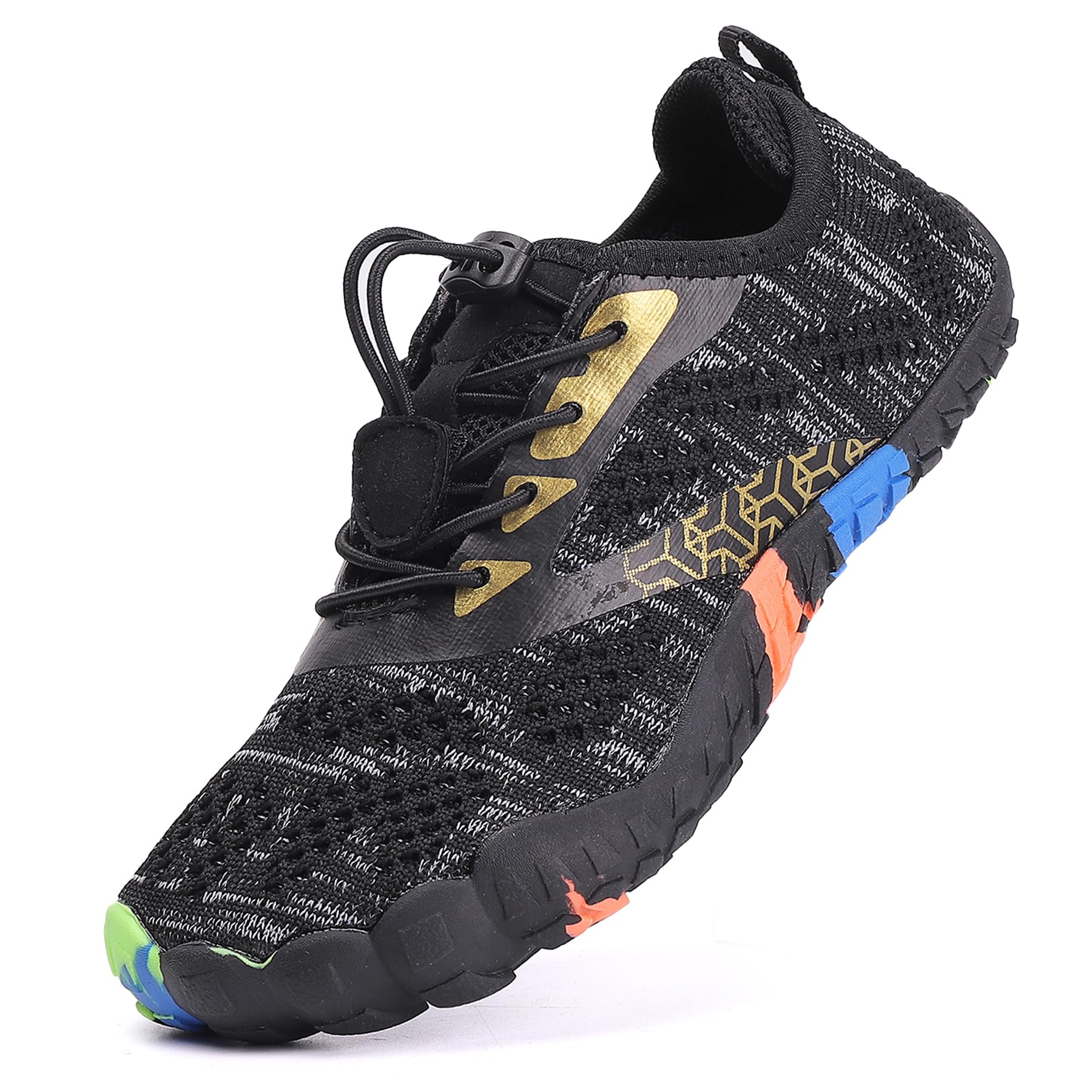 **DimaiGlobal Kids Barefoot Shoes for Boys & Girls - Trail Running Sneakers, Athletic Tennis Shoes for Toddler, Little & Big Kids - Perfect for Outdoor Play, Sports & Everyday Comfort**